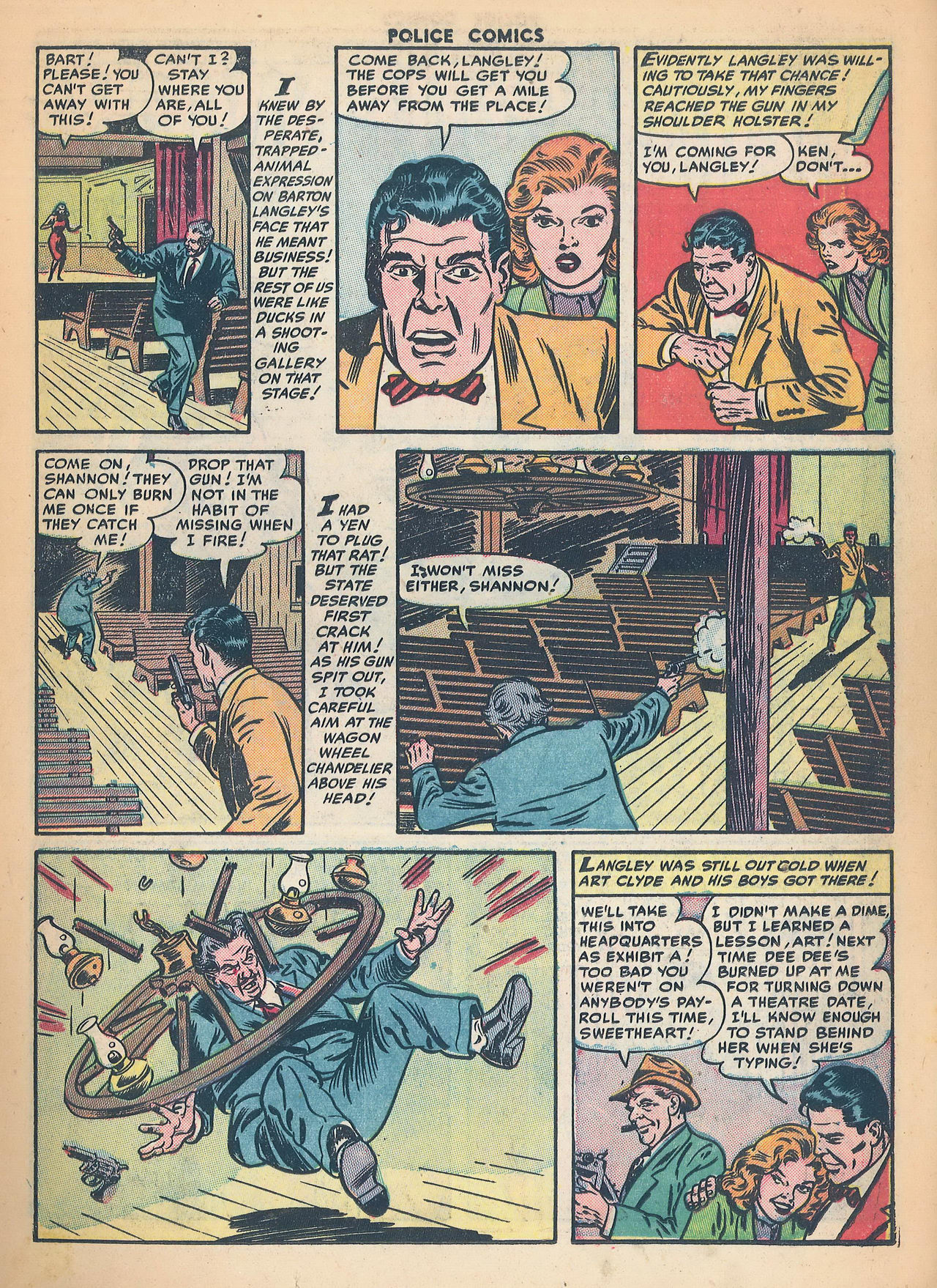 Read online Police Comics comic -  Issue #116 - 11