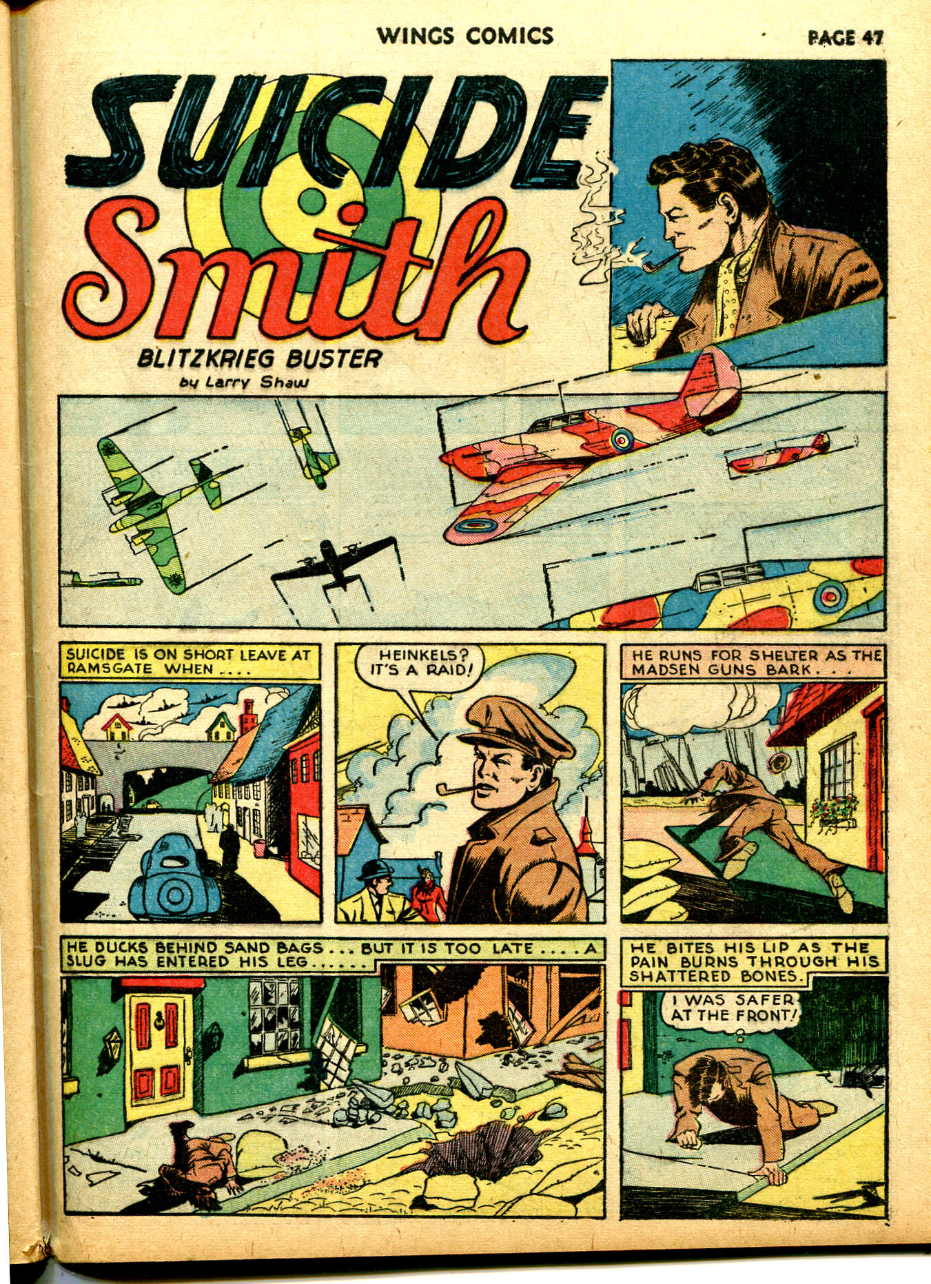 Read online Wings Comics comic -  Issue #6 - 49