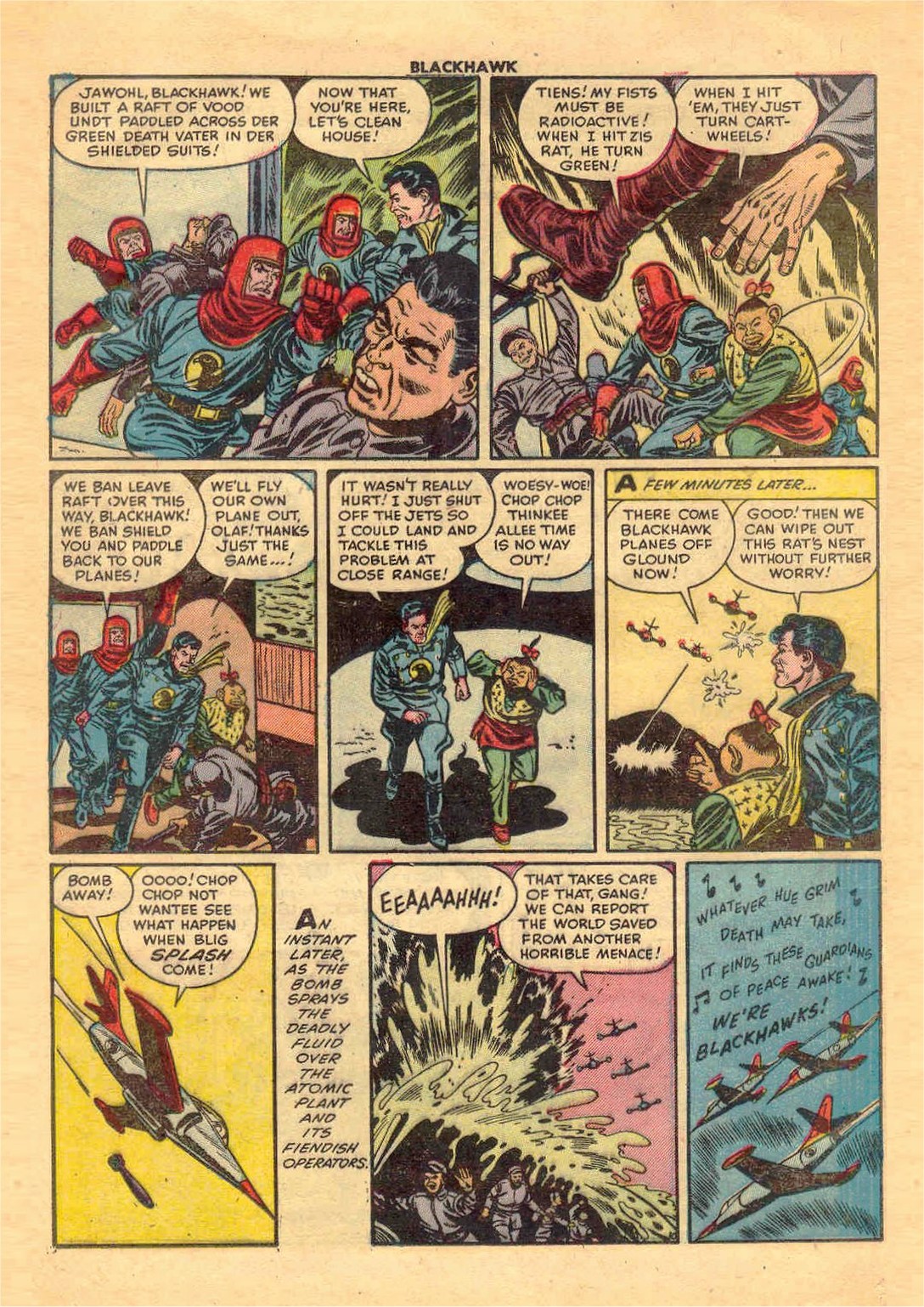 Read online Blackhawk (1957) comic -  Issue #67 - 11