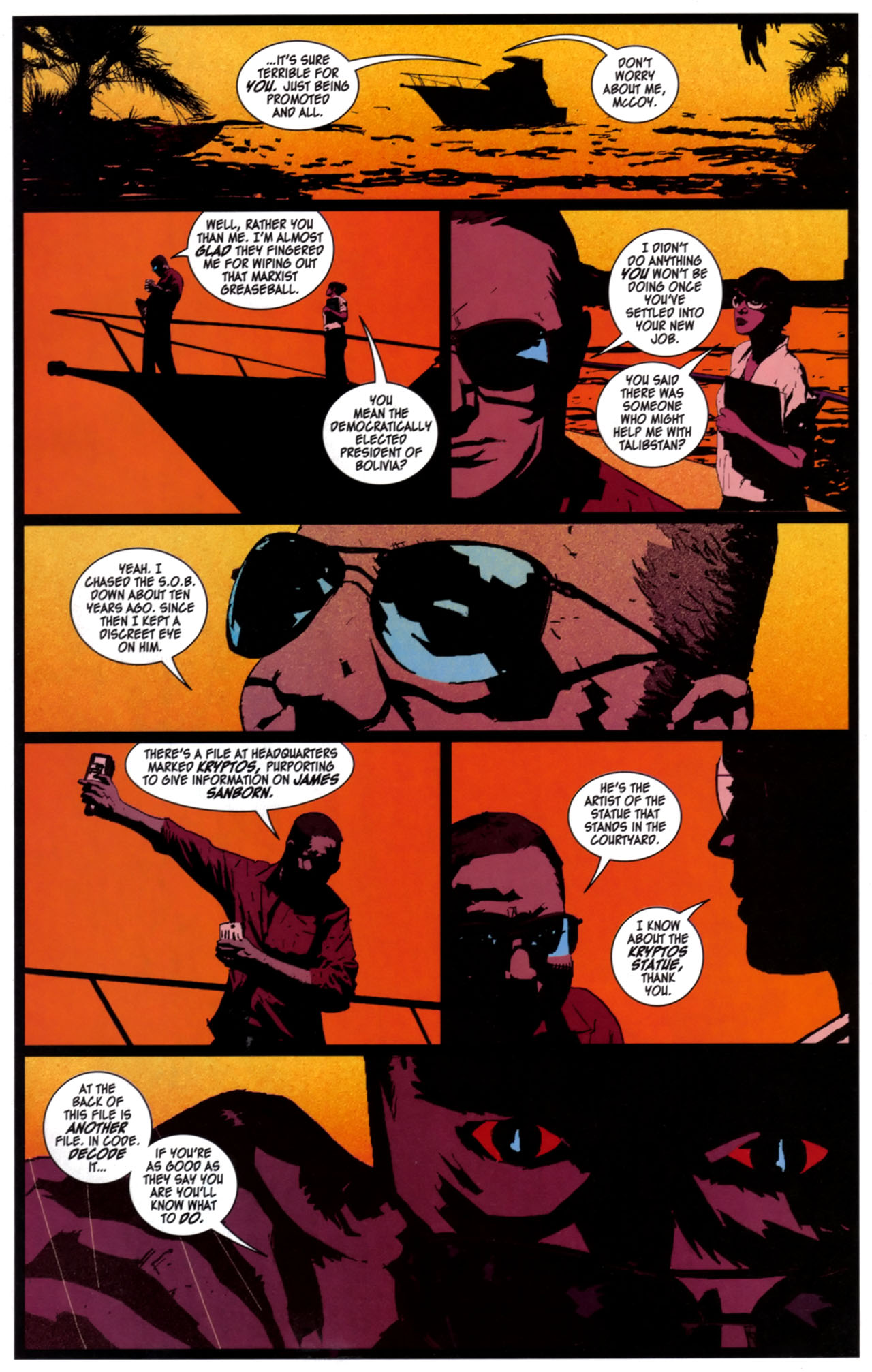 Read online The Programme comic -  Issue #1 - 19