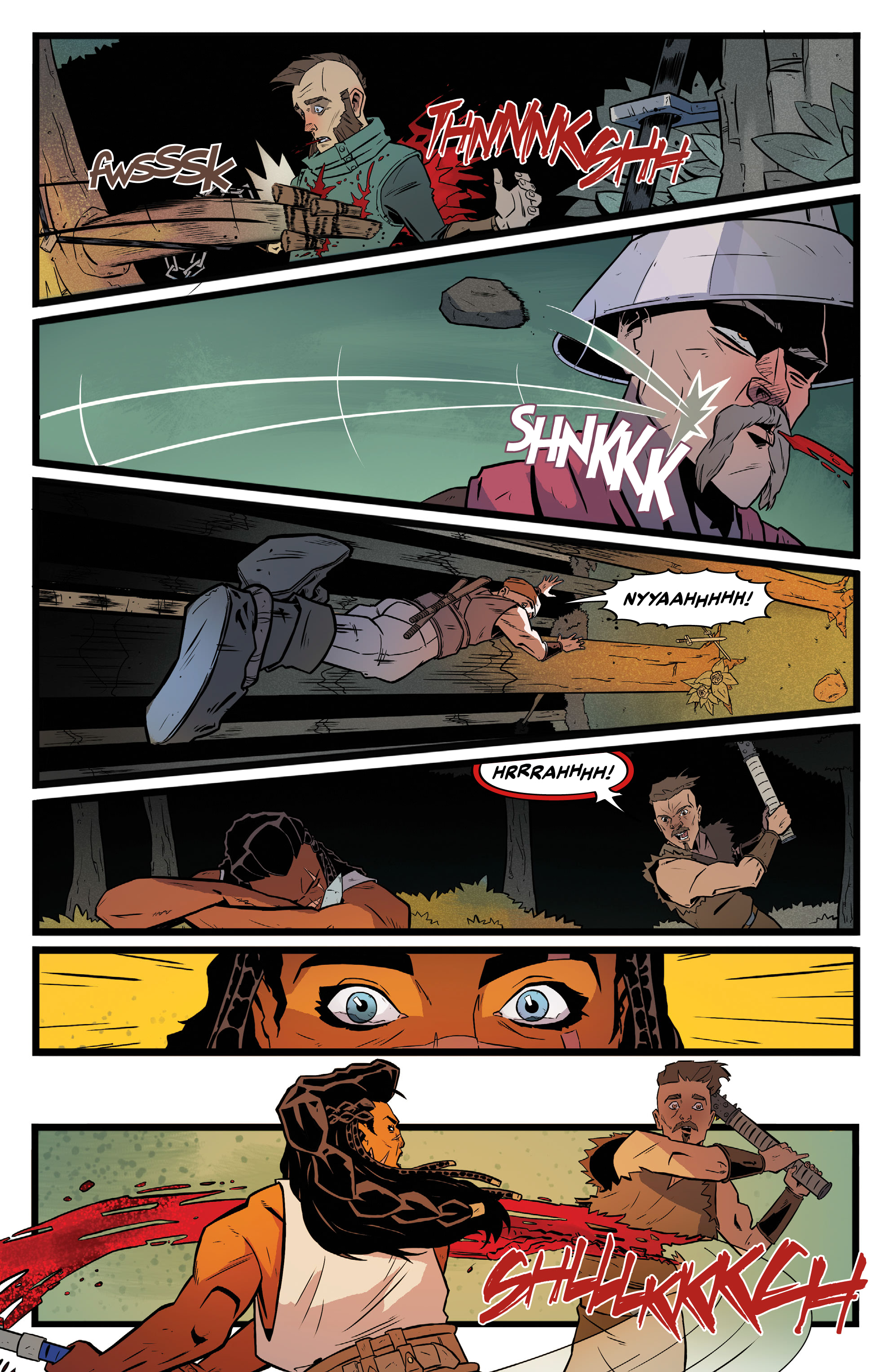 Read online Godfell comic -  Issue #1 - 19