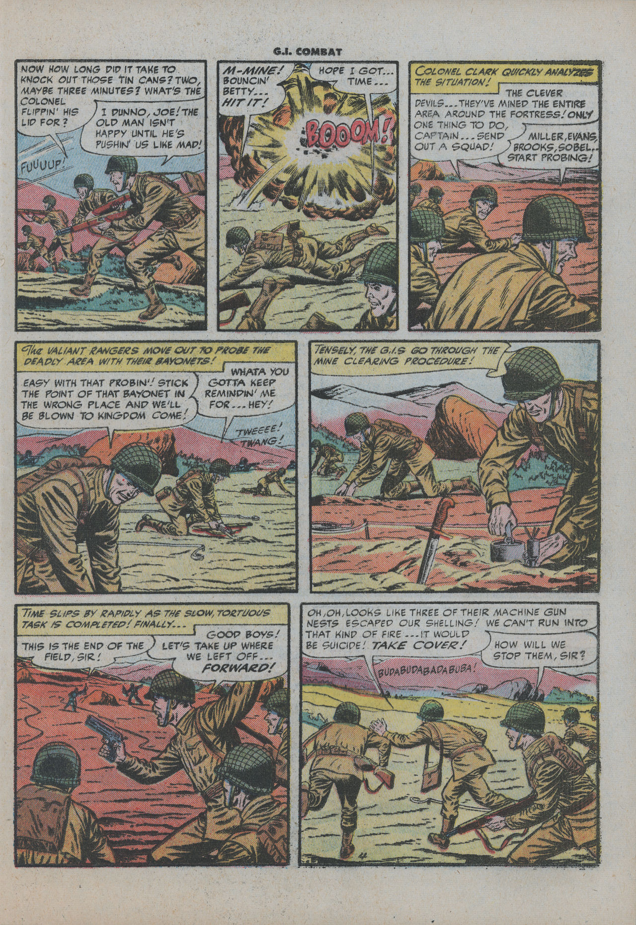 Read online G.I. Combat (1952) comic -  Issue #29 - 21