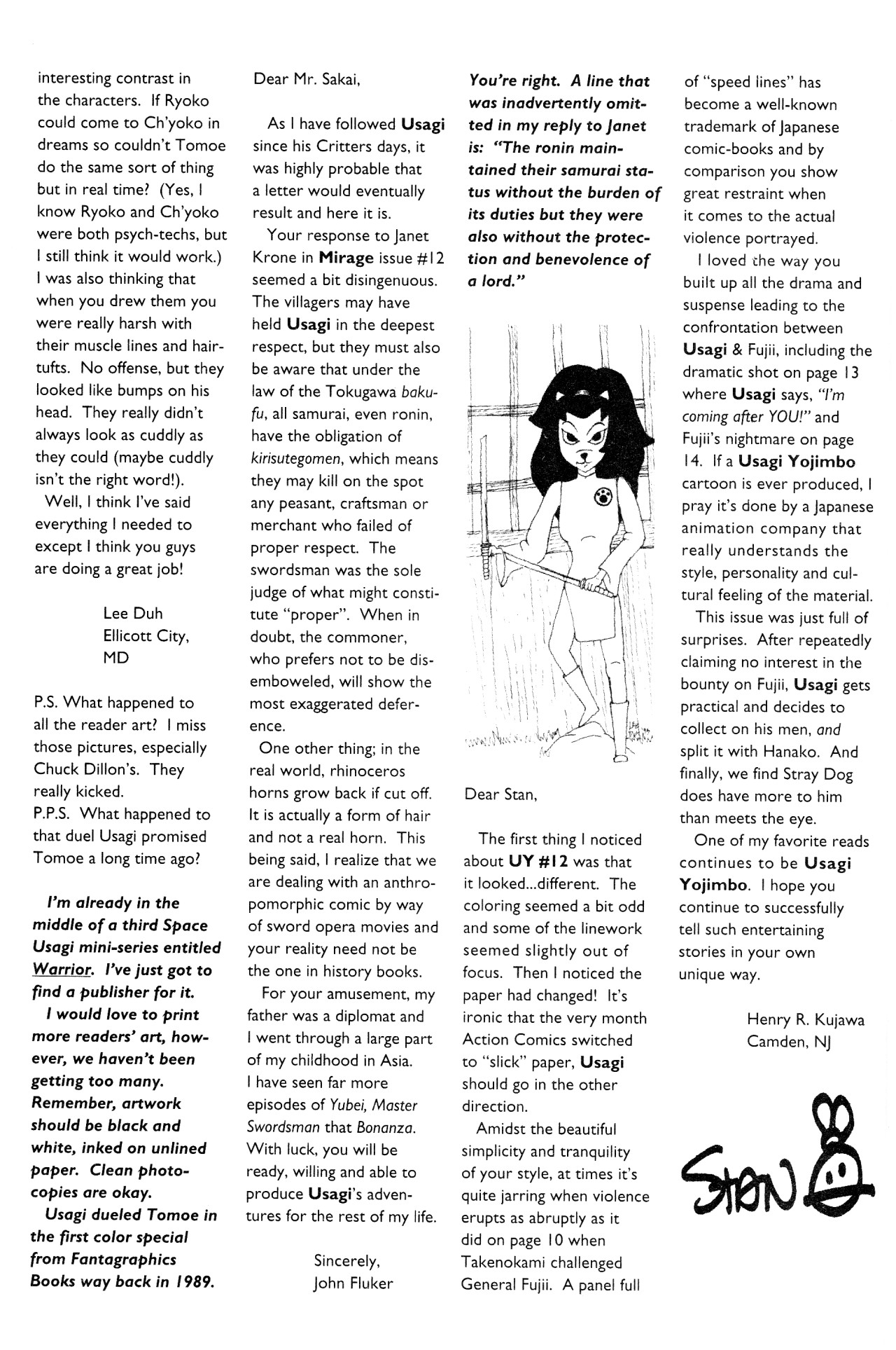 Read online Usagi Yojimbo (1993) comic -  Issue #14 - 33