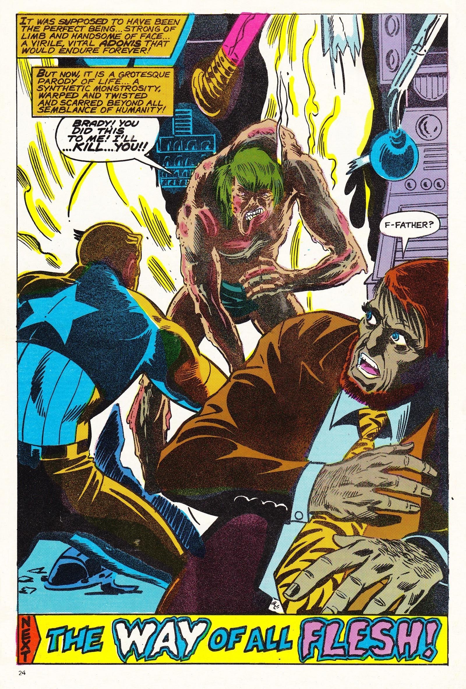 Read online Captain America (1981) comic -  Issue #55 - 23