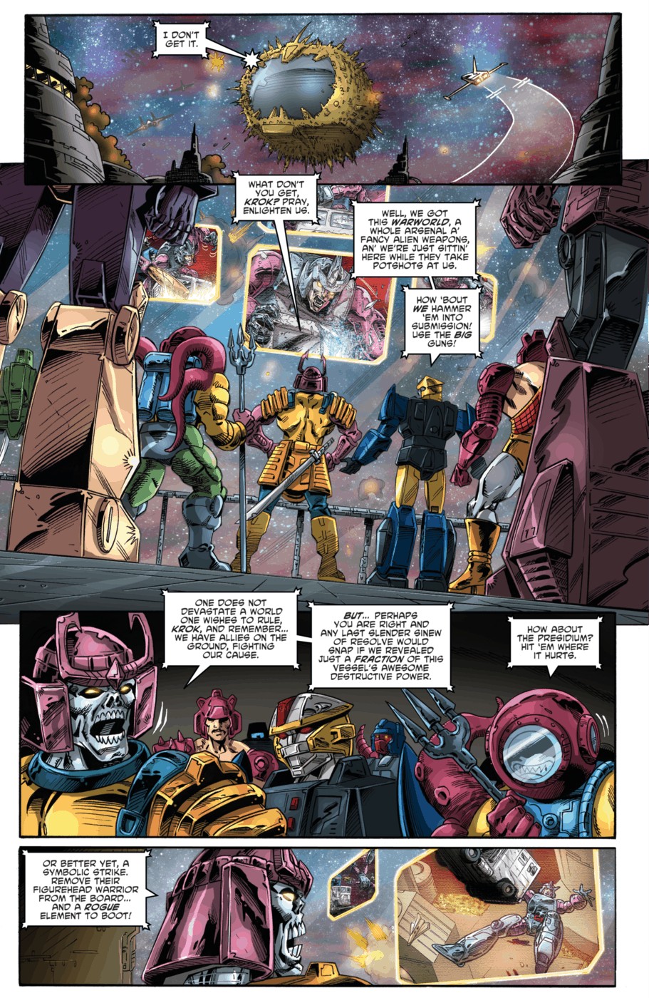 Read online The Transformers: Regeneration One comic -  Issue #94 - 21