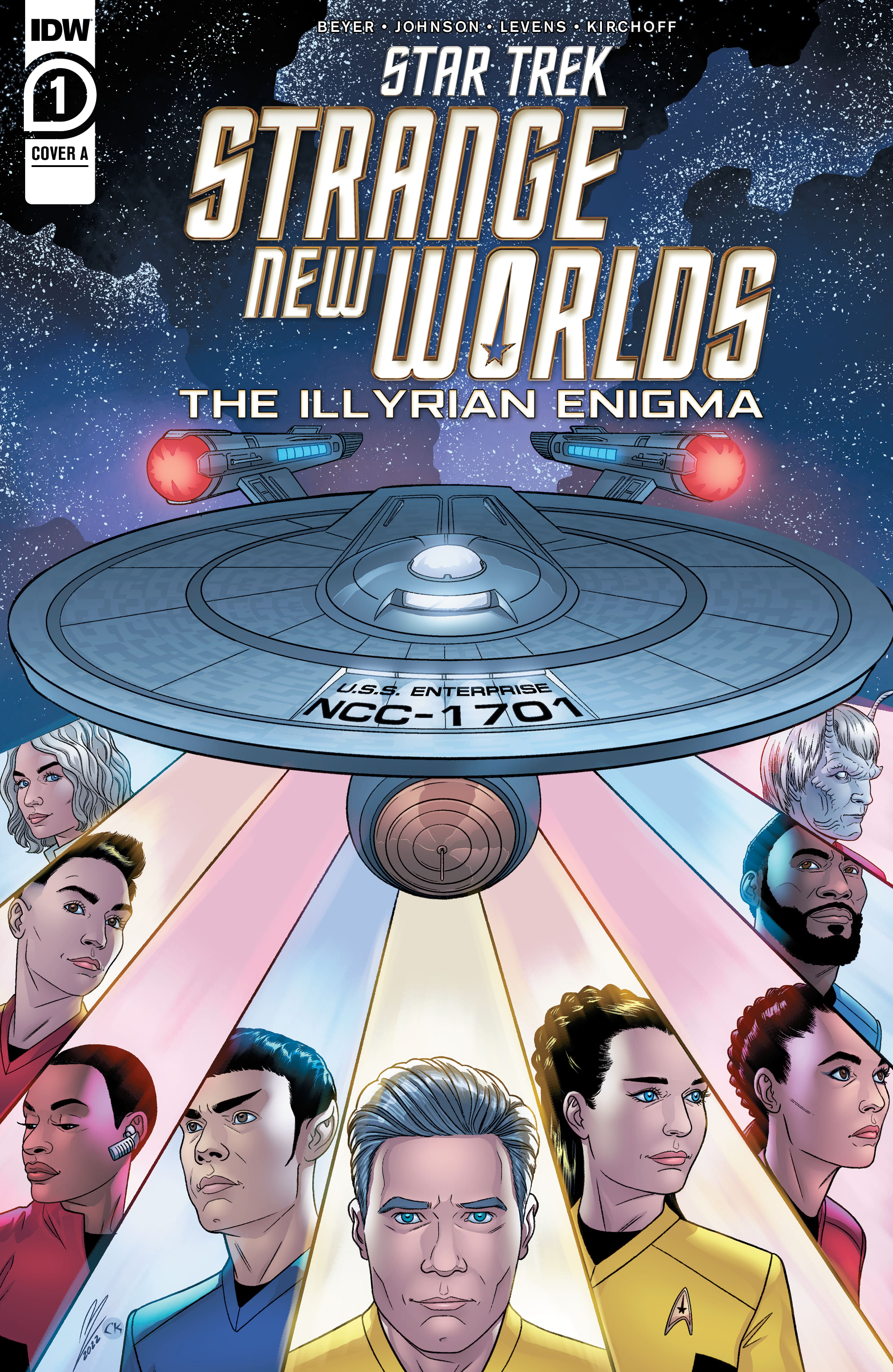 Read online Star Trek: Strange New Worlds - The Illyrian Enigma comic -  Issue #1 - 1