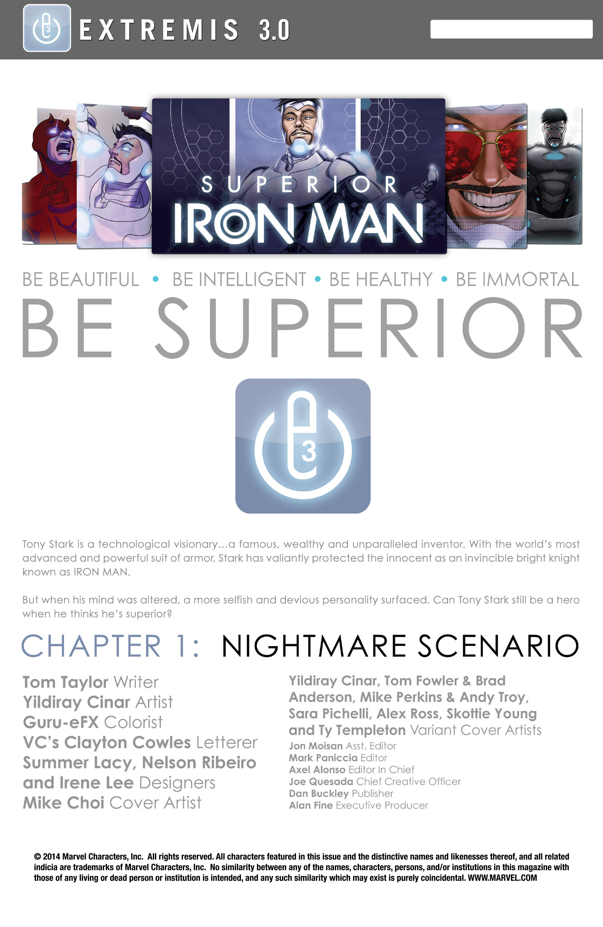 Read online Superior Iron Man comic -  Issue #1 - 9