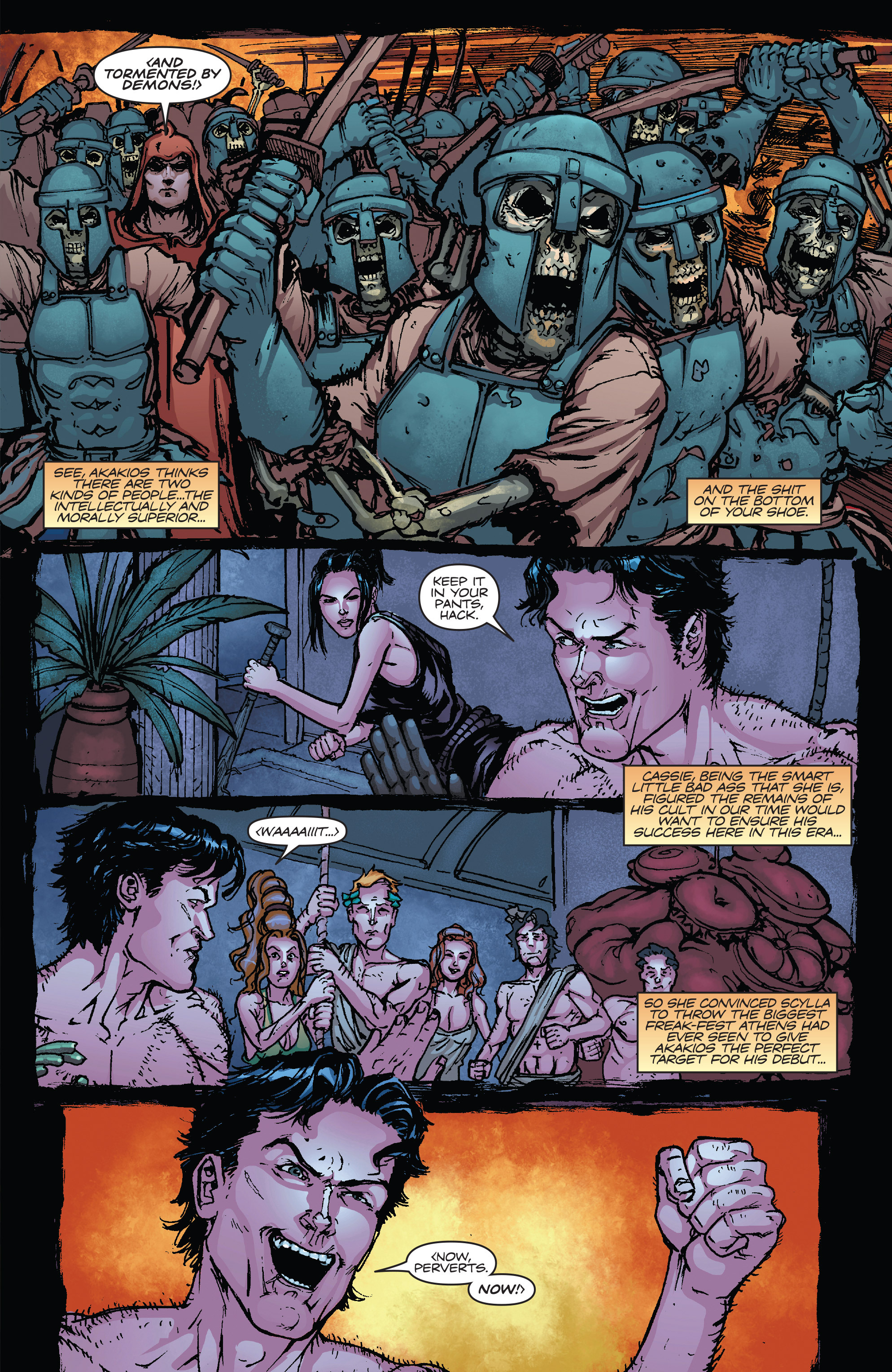 Read online Army of Darkness vs. Hack/Slash comic -  Issue #5 - 17