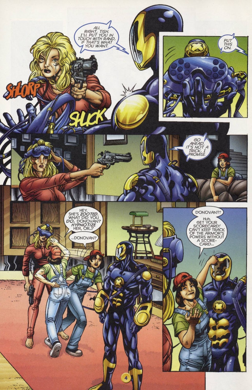 X-O Manowar (1996) issue 19 - Page 5