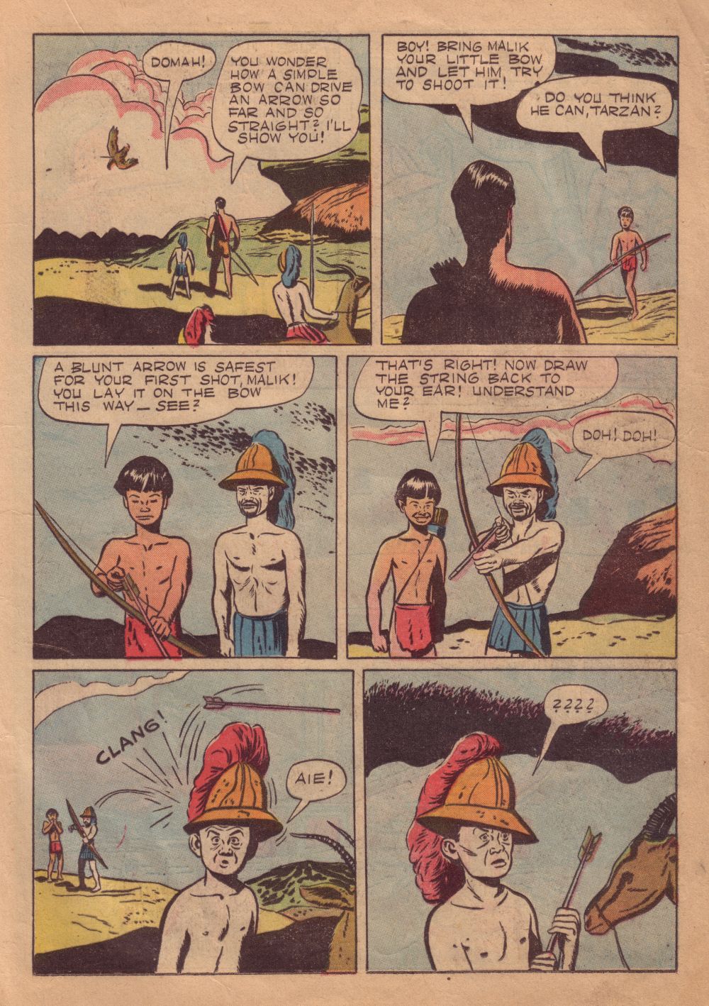 Read online Tarzan (1948) comic -  Issue #8 - 17