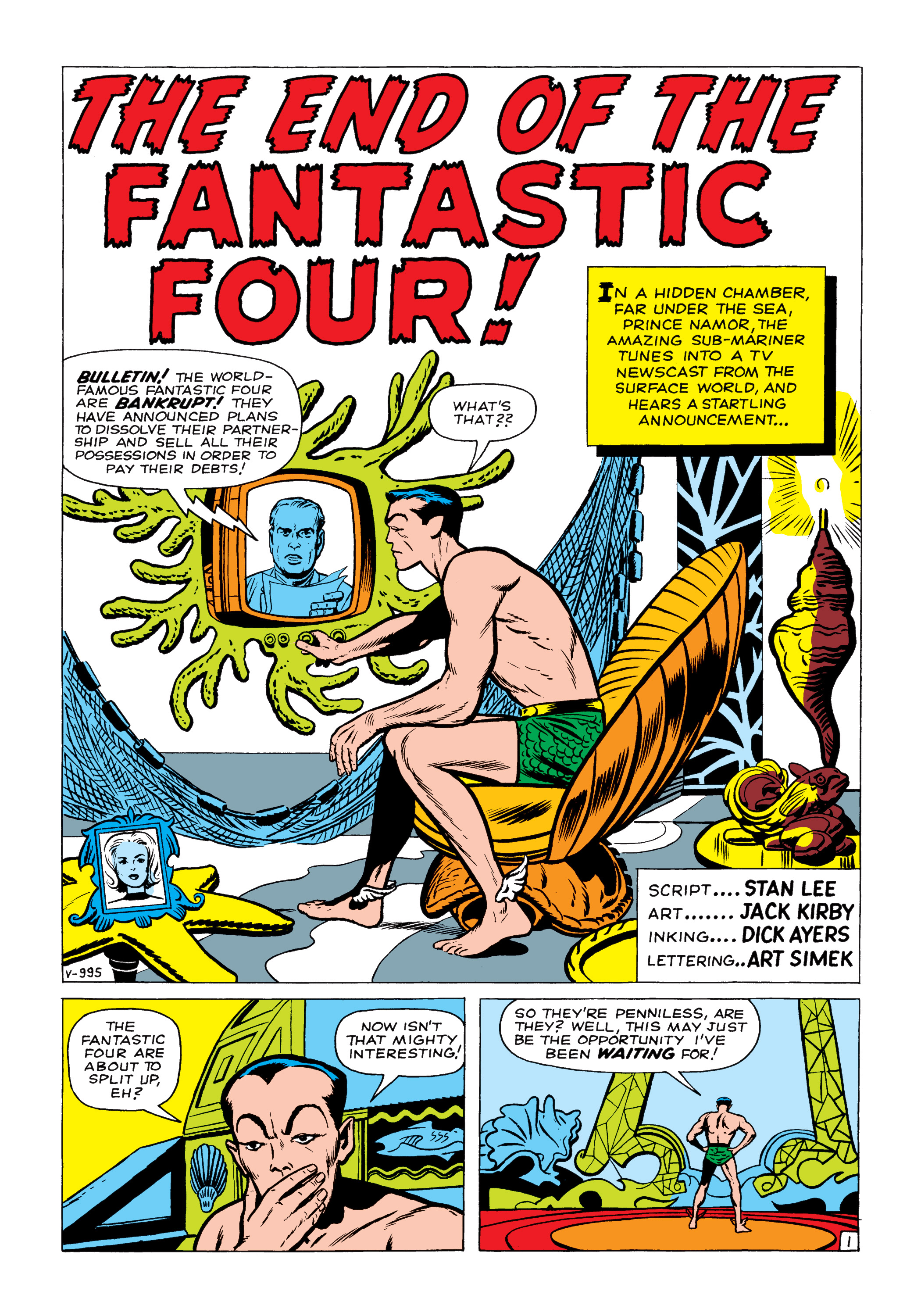 Read online Marvel Masterworks: The Fantastic Four comic -  Issue # TPB 1 (Part 3) - 8
