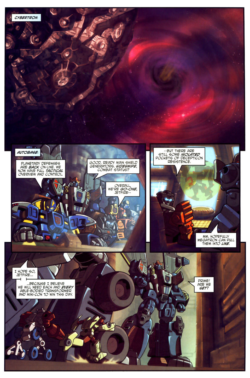 Read online Transformers Armada comic -  Issue #18 - 11