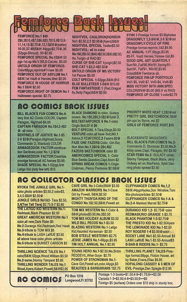 Read online Femforce comic -  Issue #50 - 43