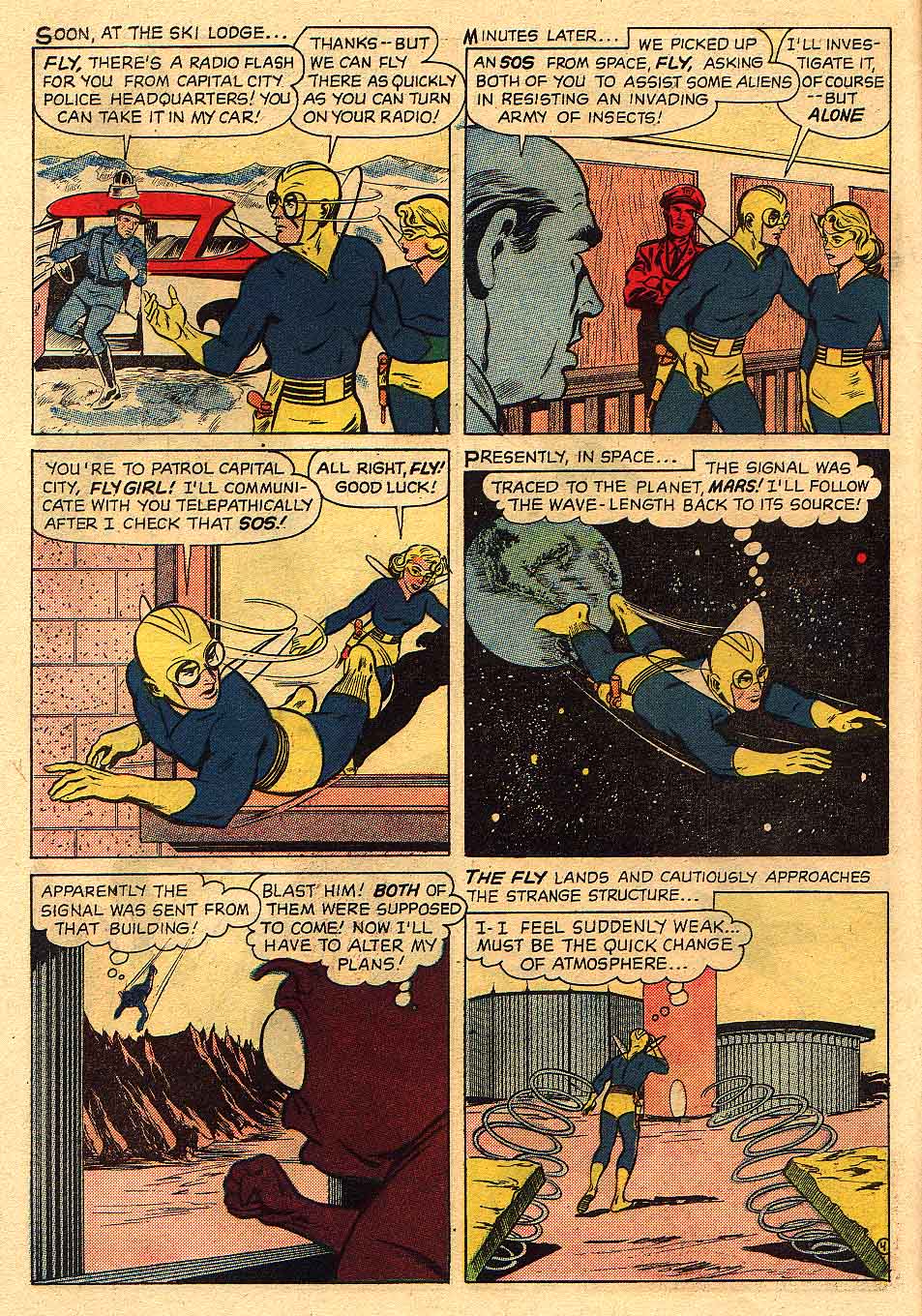 Read online Adventures of the Fly comic -  Issue #19 - 6