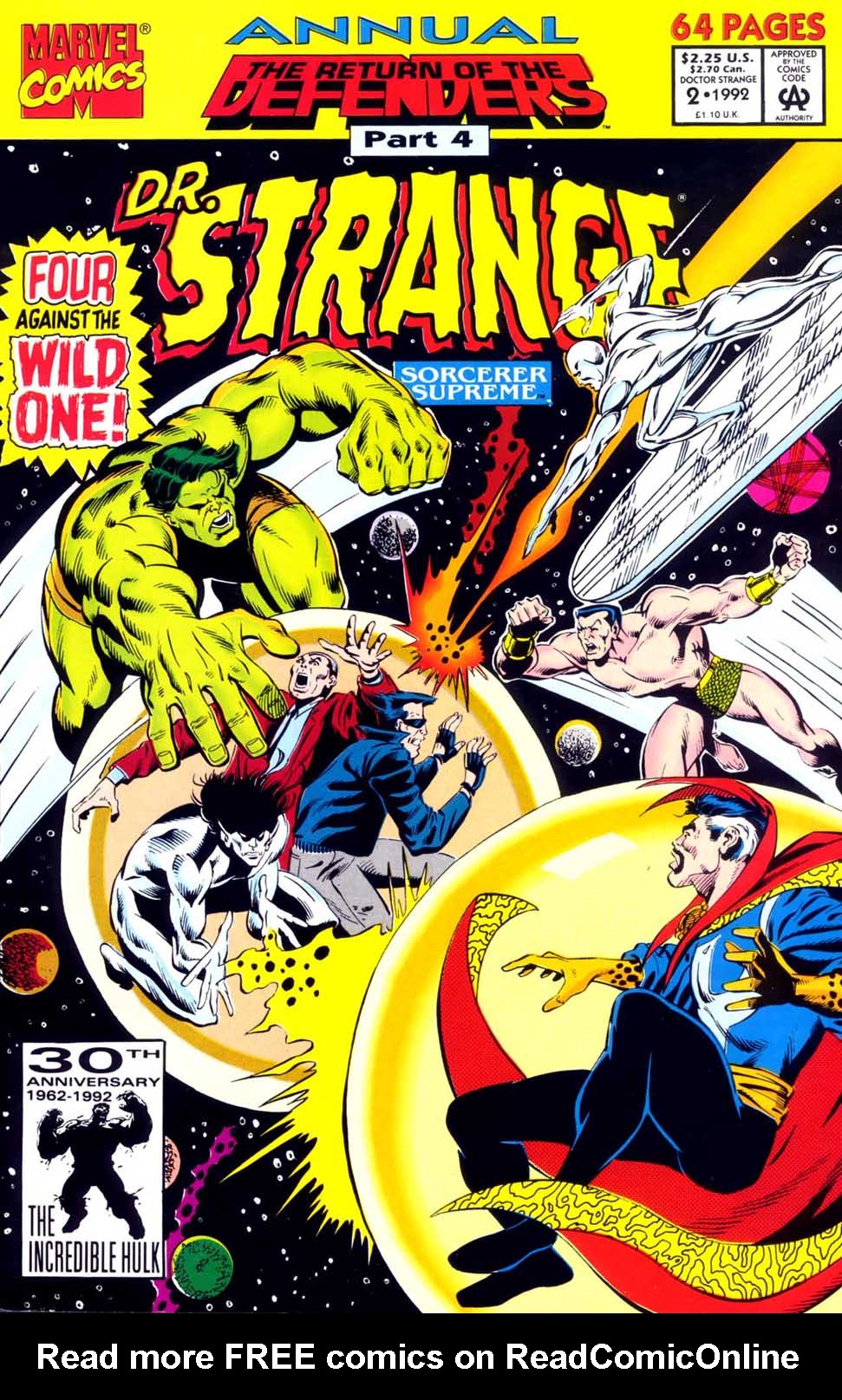 Read online Doctor Strange: Sorcerer Supreme comic -  Issue # _Annual 2 - 1