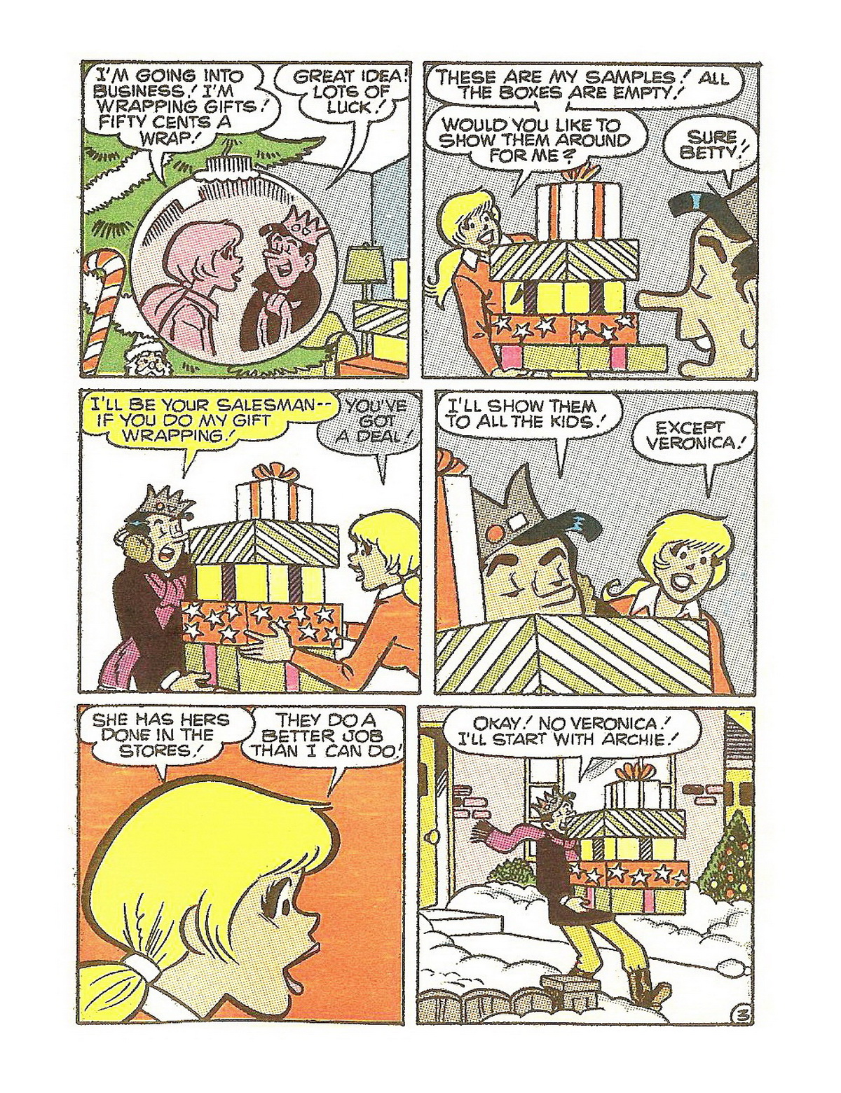 Read online Betty and Veronica Digest Magazine comic -  Issue #29 - 254