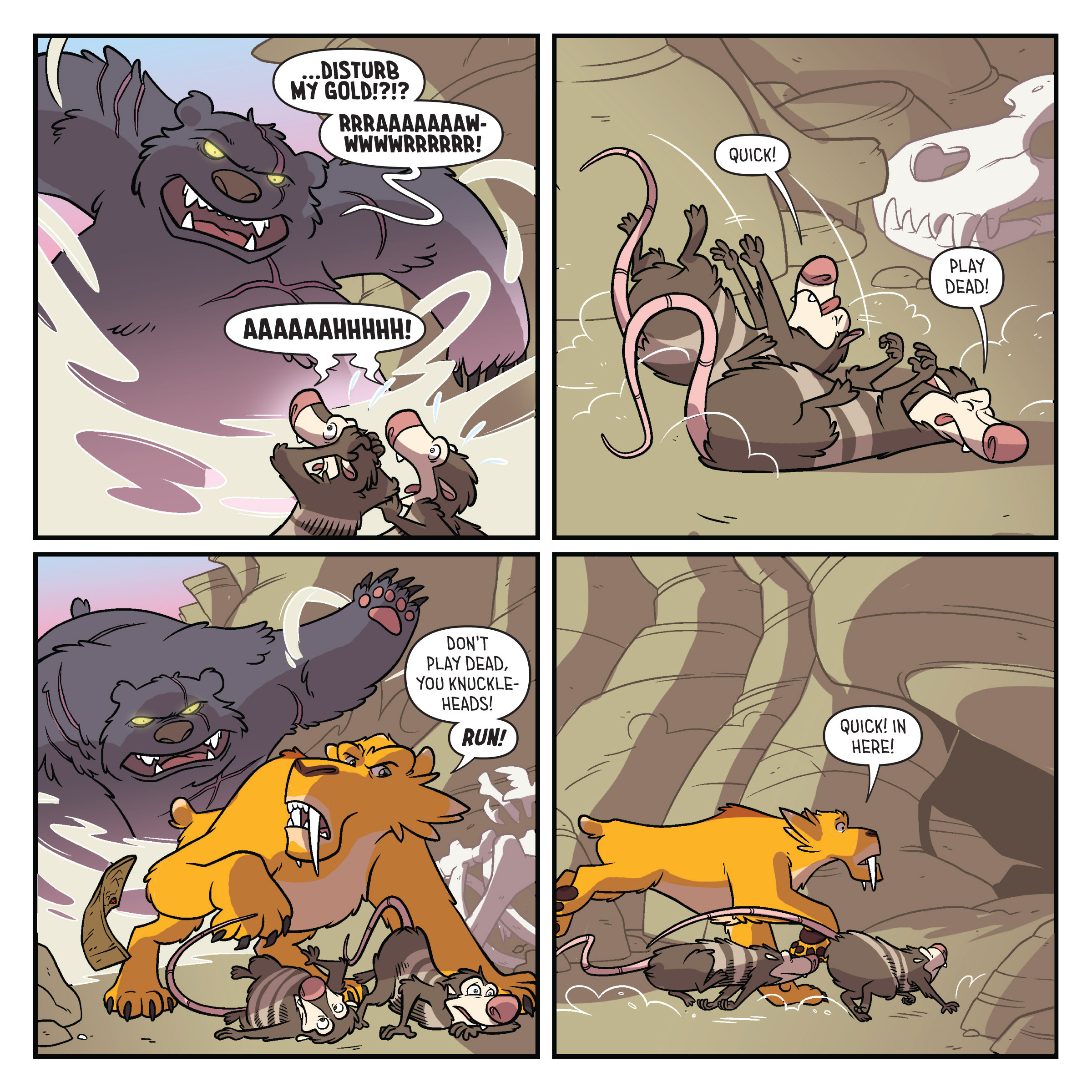 Read online Ice Age: The Hidden Treasure comic -  Issue # Full - 20