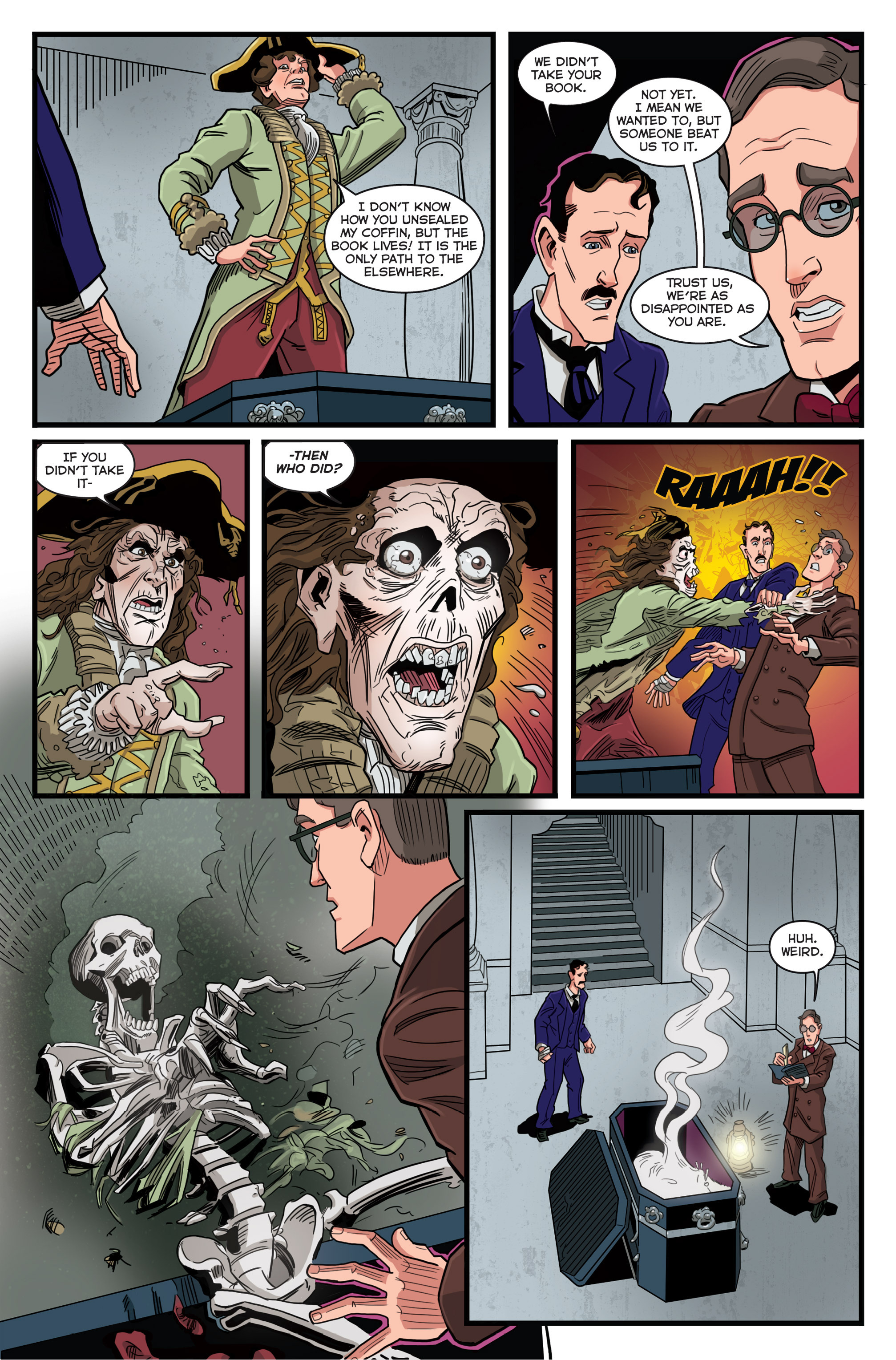 Read online Herald: Lovecraft and Tesla comic -  Issue #4 - 14
