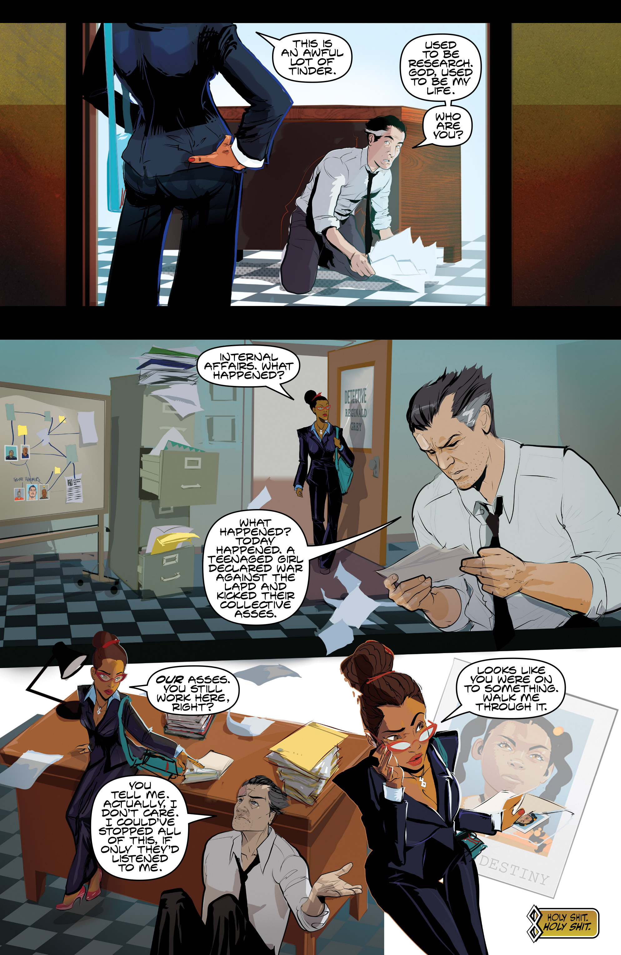 Read online Genius comic -  Issue #4 - 17