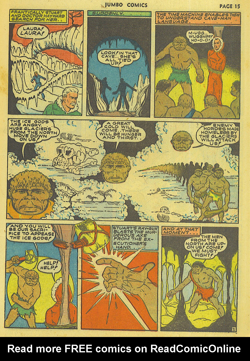 Read online Jumbo Comics comic -  Issue #28 - 17