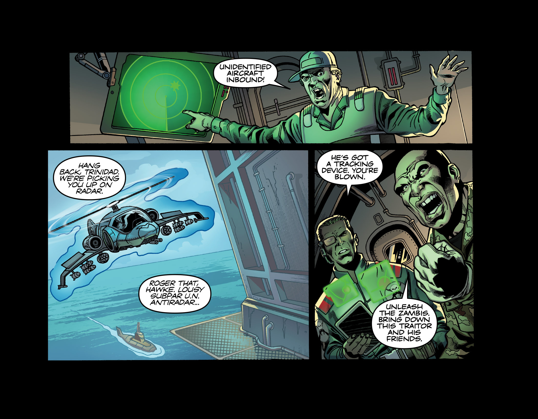 Read online Airwolf Airstrikes comic -  Issue #3 - 38