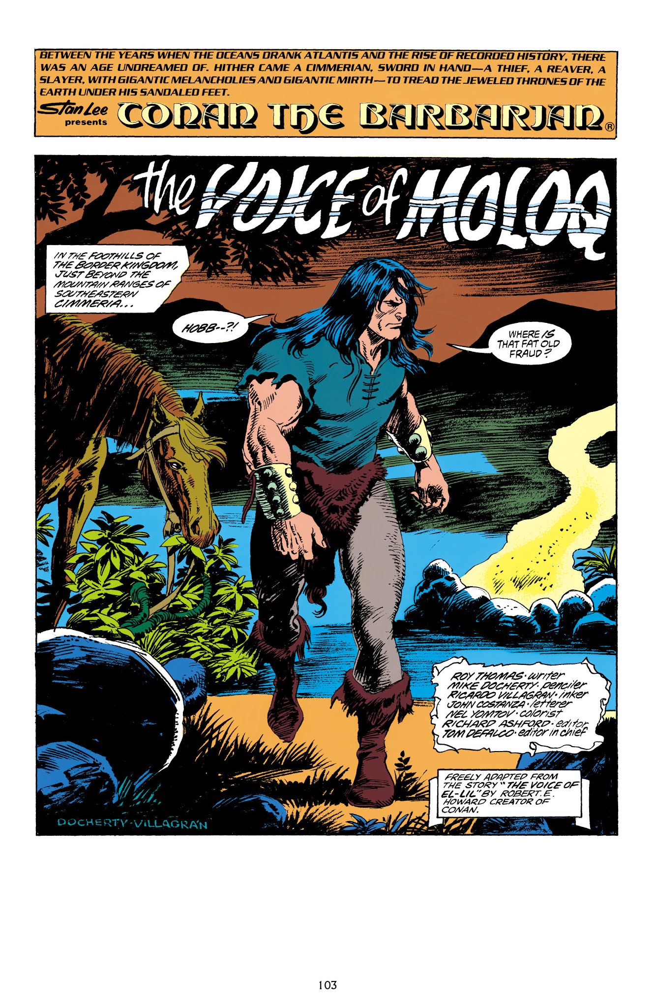 Read online The Chronicles of Conan comic -  Issue # TPB 33 (Part 1) - 104