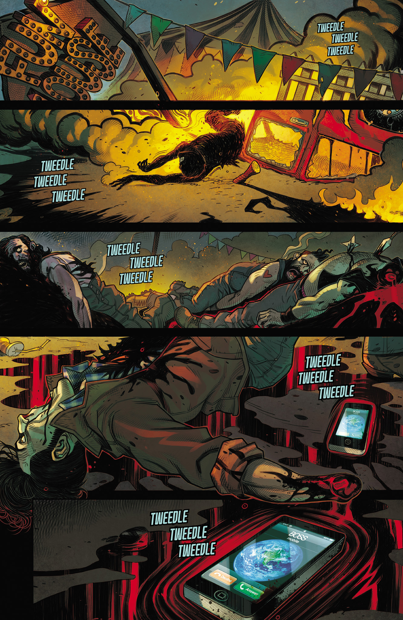 Read online Clown Fatale comic -  Issue #4 - 3