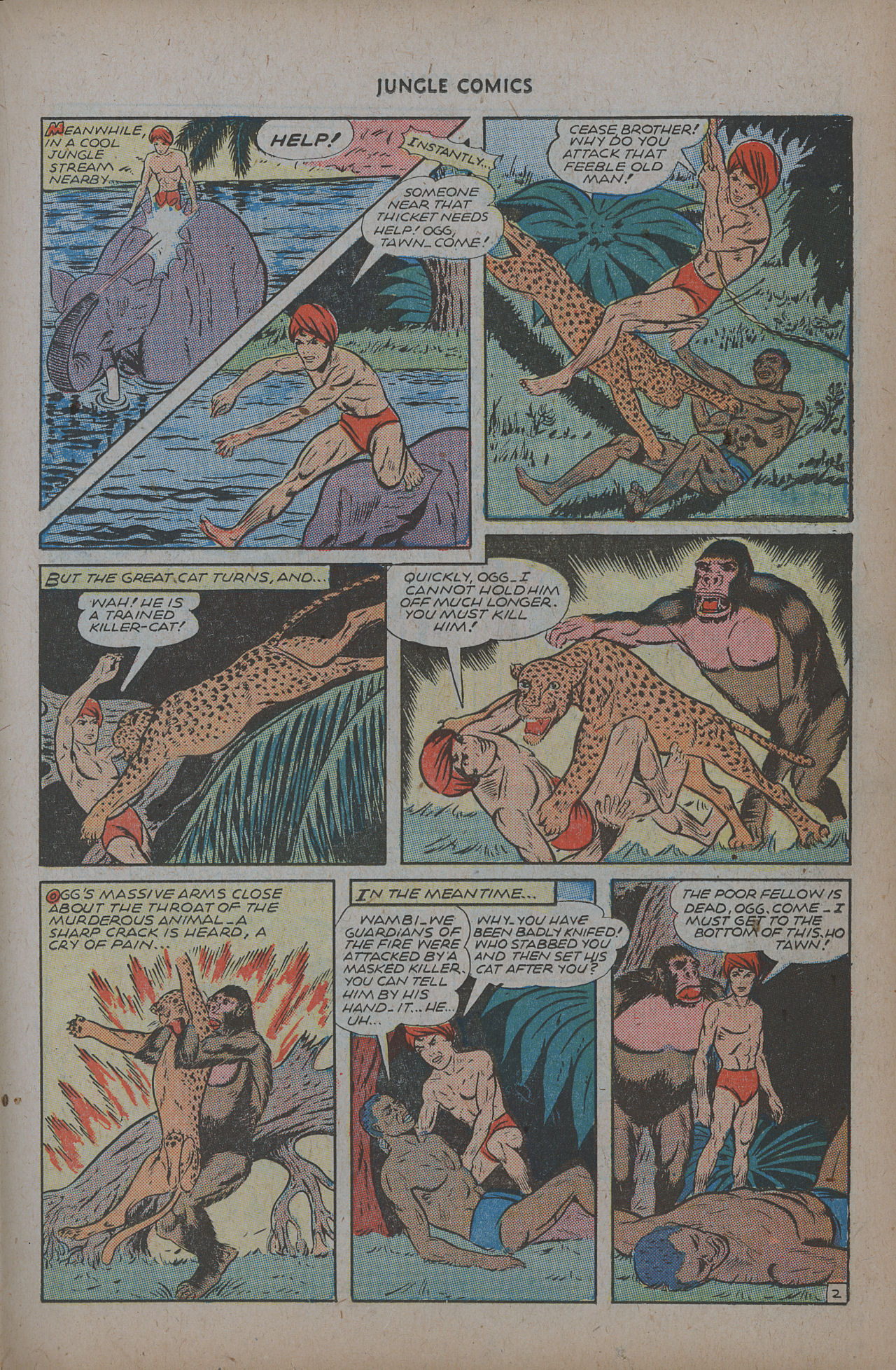 Read online Jungle Comics comic -  Issue #71 - 19