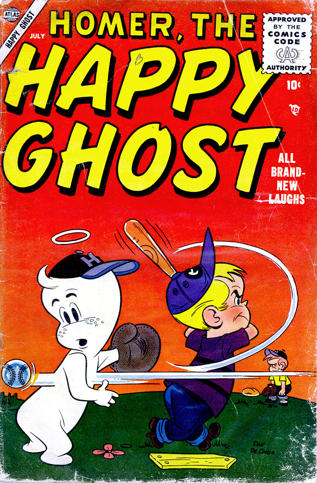Read online Homer, the Happy Ghost comic -  Issue #3 - 1