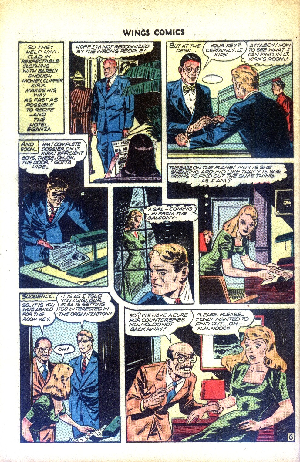 Read online Wings Comics comic -  Issue #68 - 40