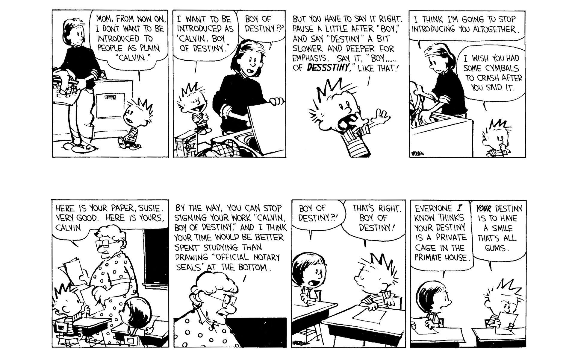 Read online Calvin and Hobbes comic -  Issue #8 - 43