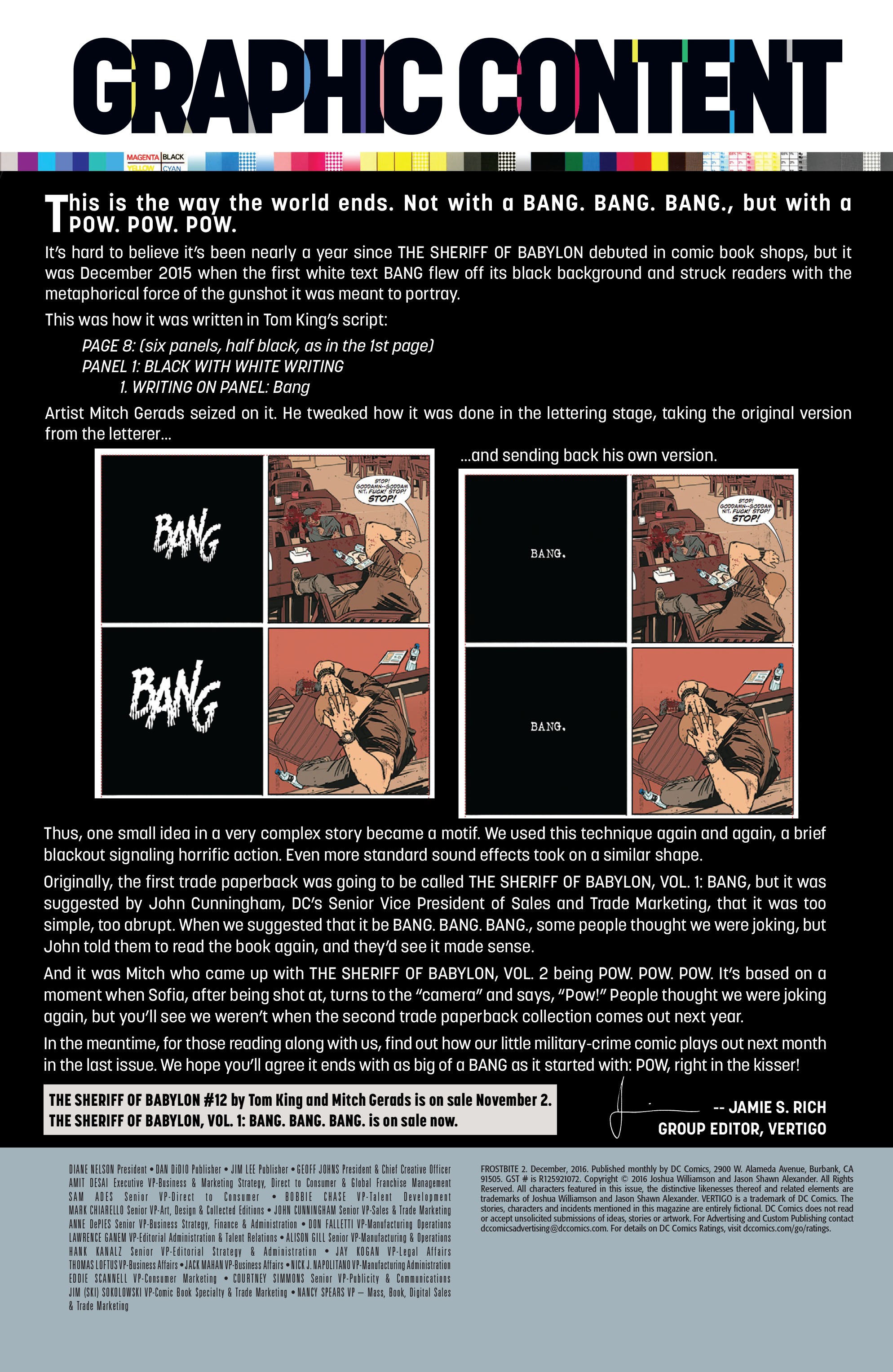 Read online Frostbite comic -  Issue #2 - 24