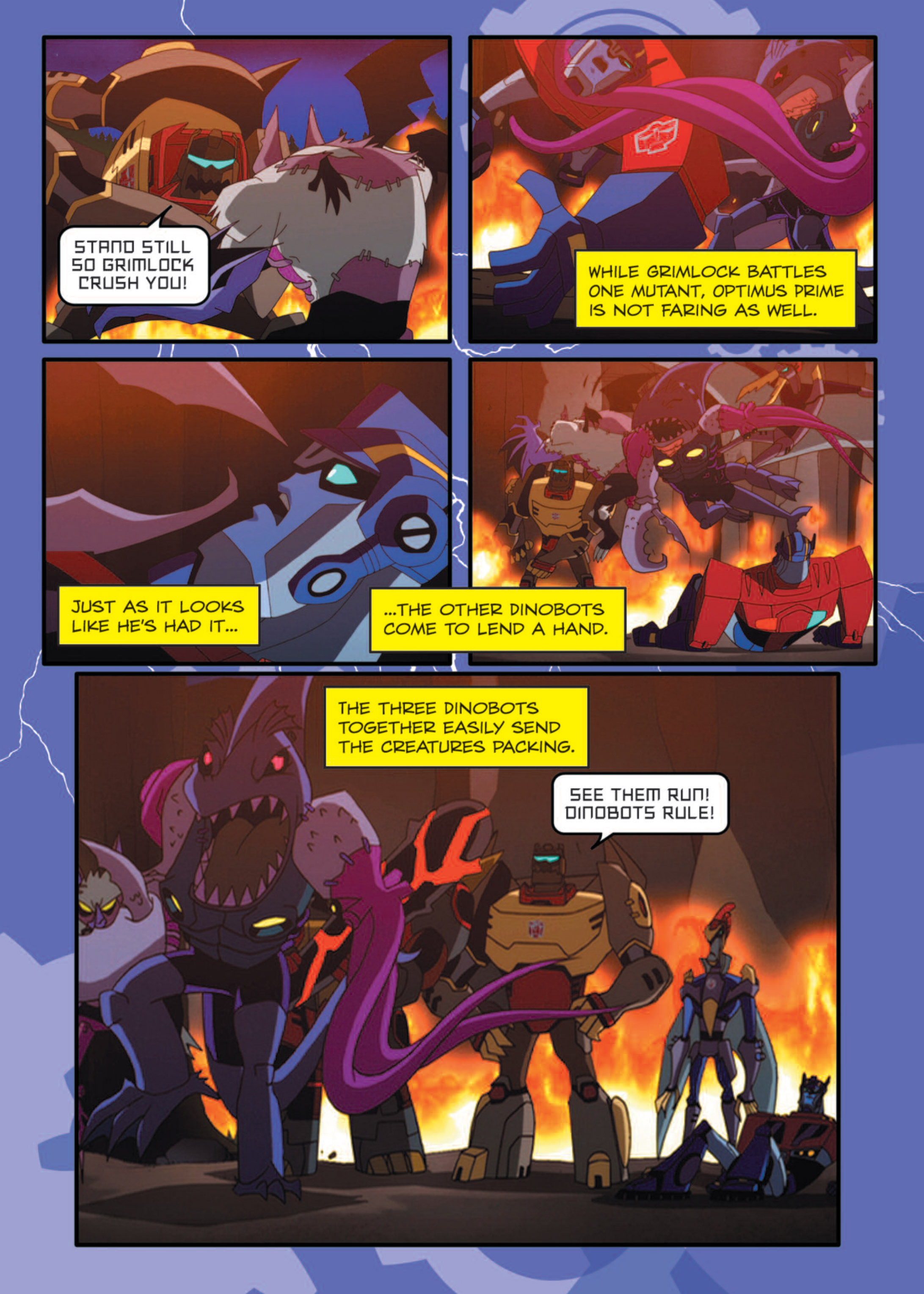 Read online Transformers Animated comic -  Issue #12 - 56