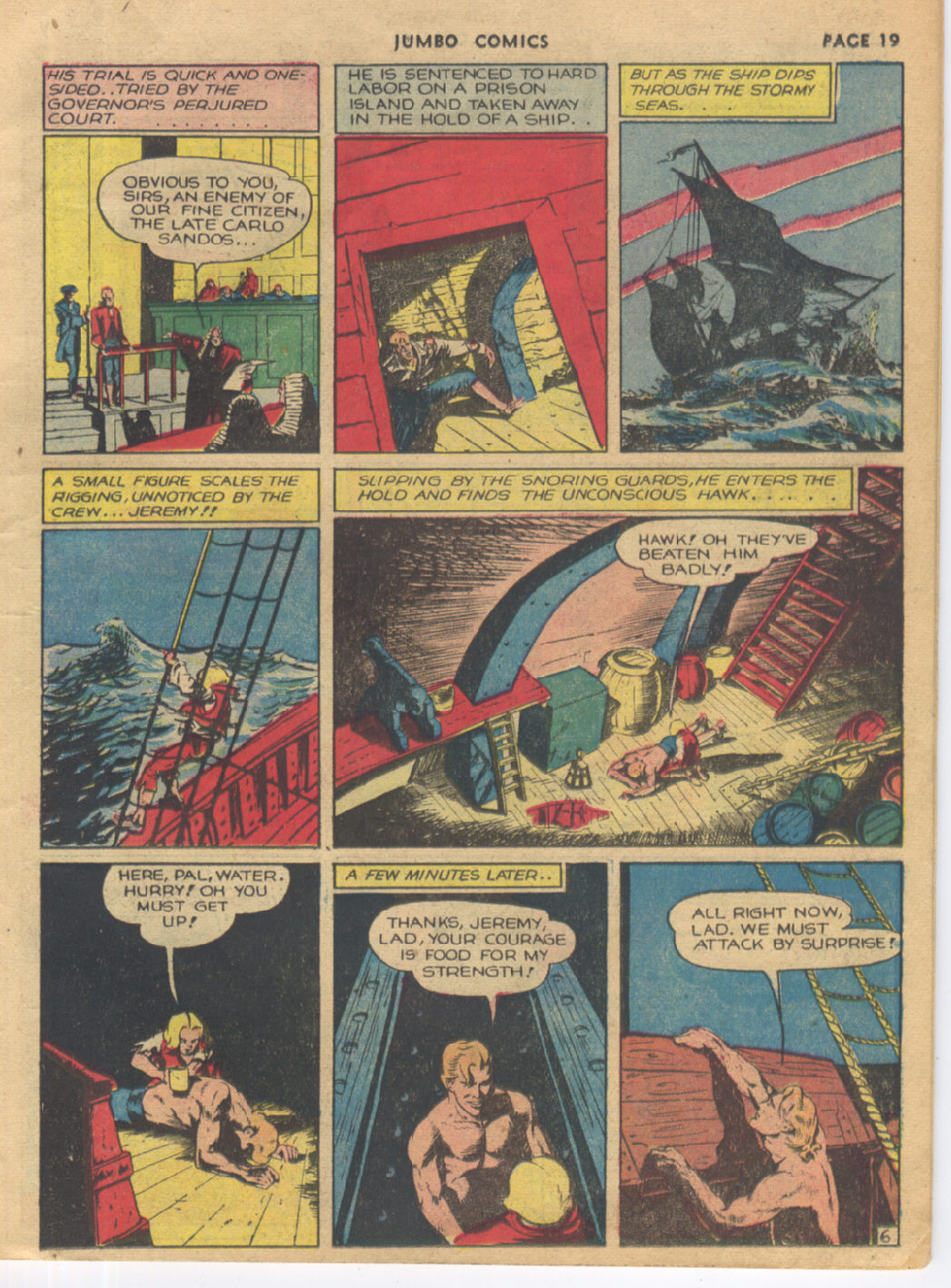 Read online Jumbo Comics comic -  Issue #22 - 21