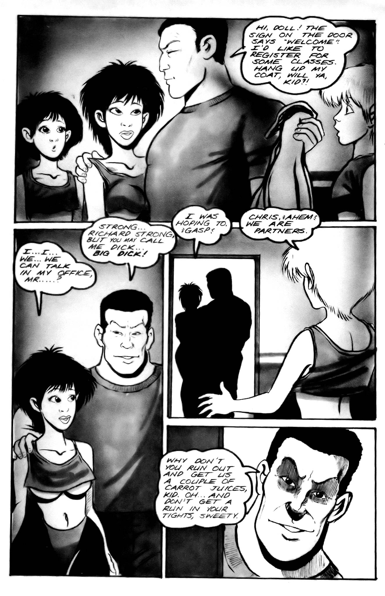 Read online Leather & Lace (1989) comic -  Issue #8 - 7