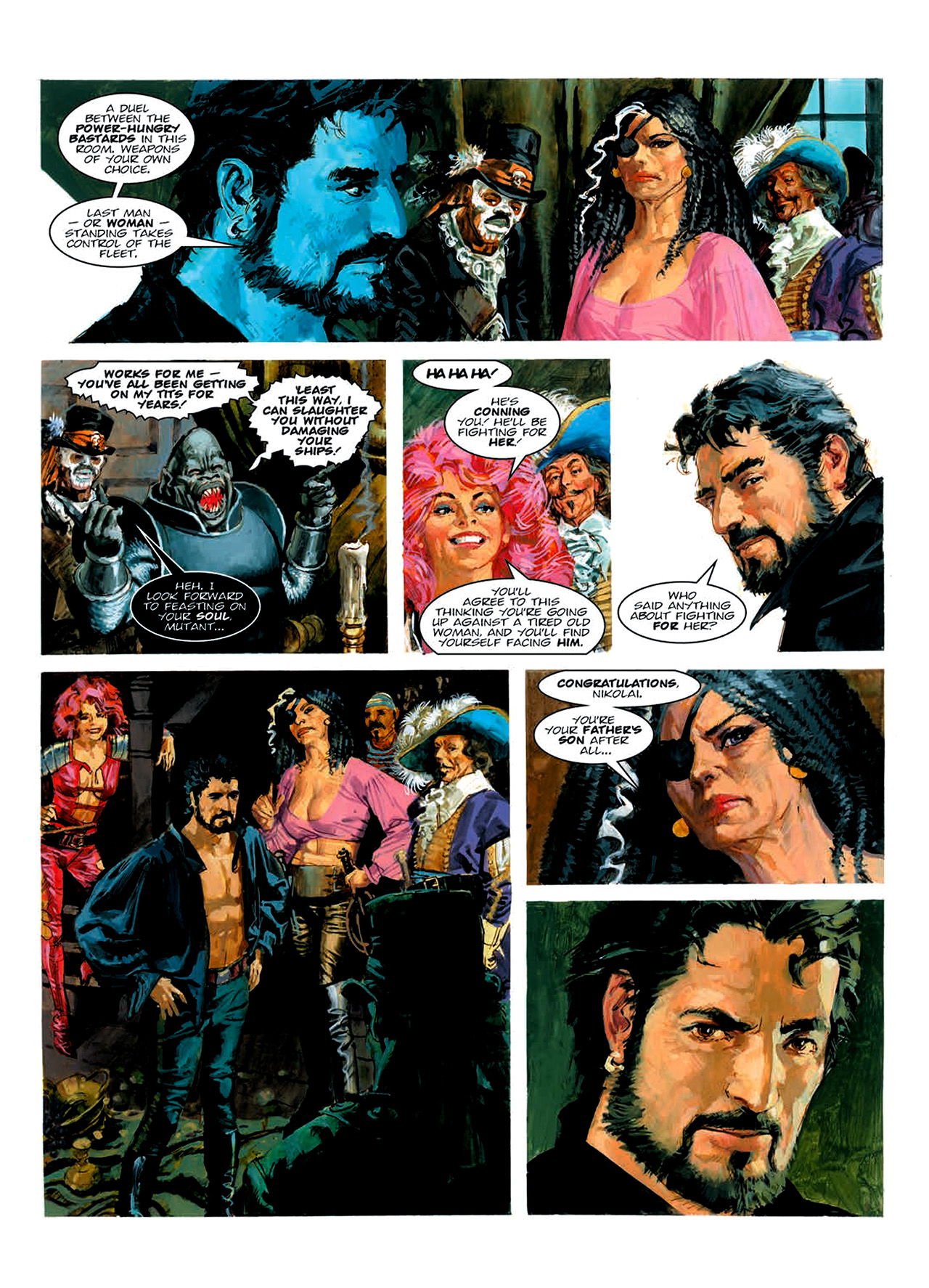 Read online Nikolai Dante comic -  Issue # TPB 7 - 67