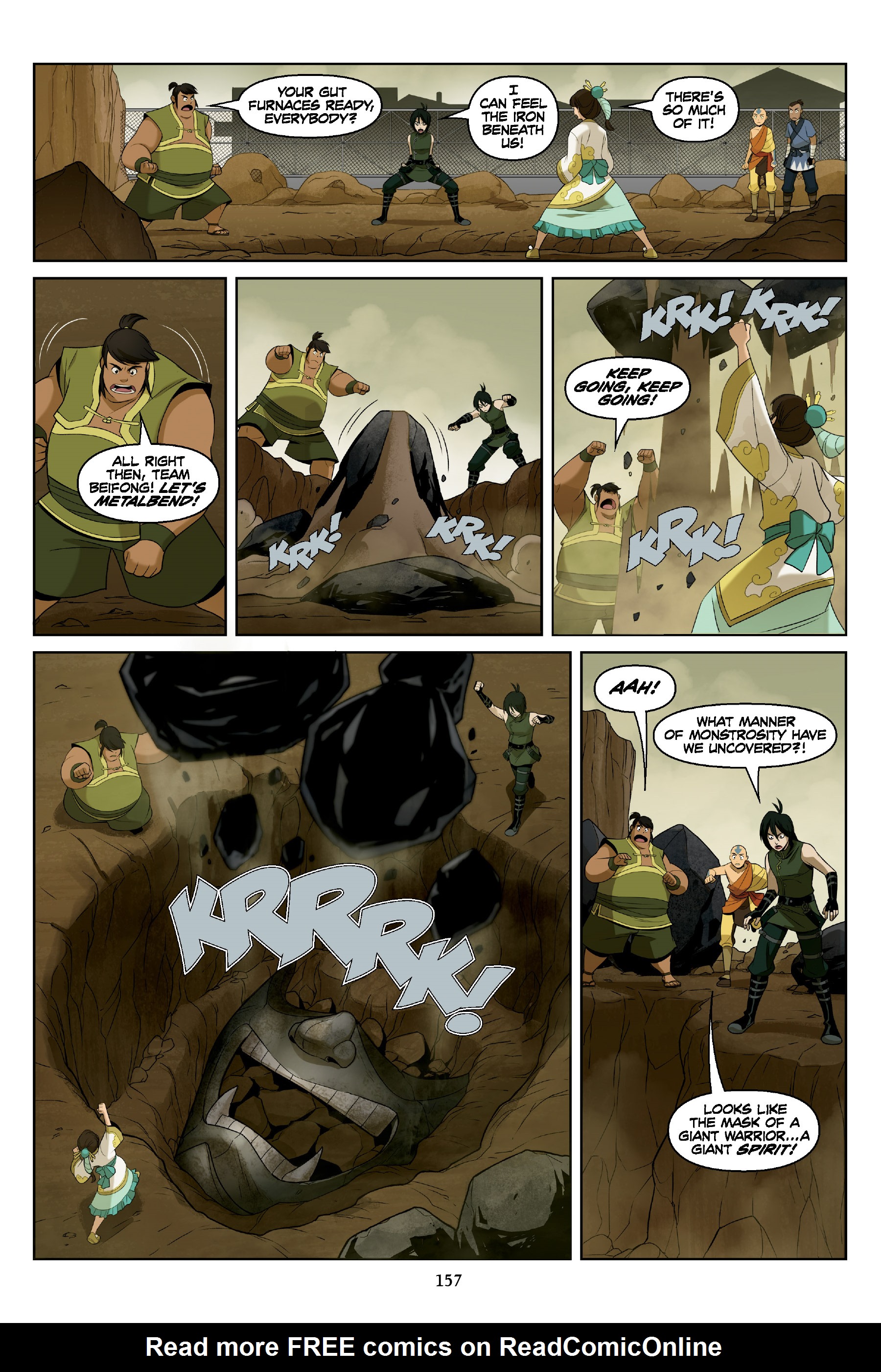 Read online Nickelodeon Avatar: The Last Airbender - The Rift comic -  Issue # _Omnibus (Part 2) - 57