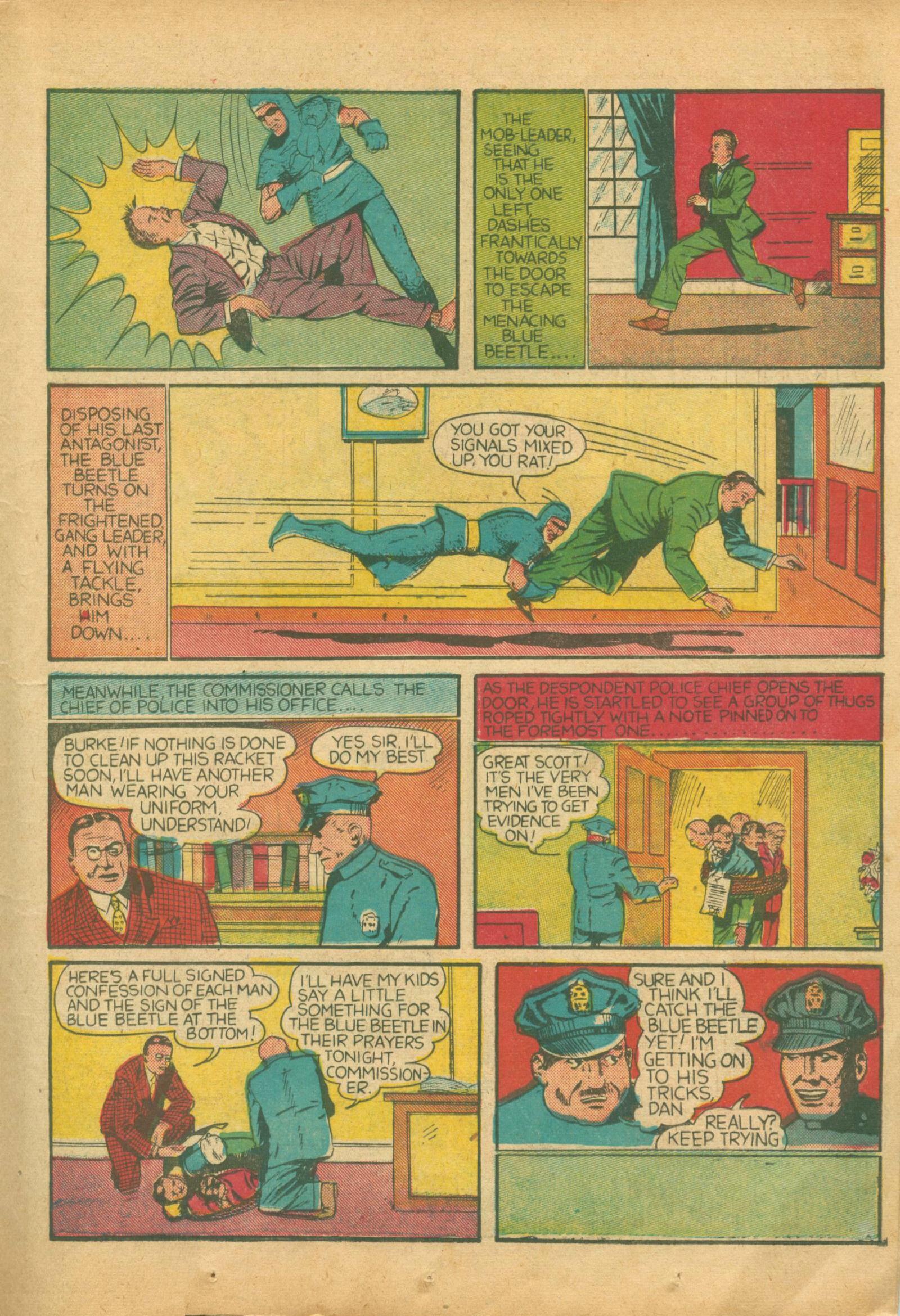 Read online The Blue Beetle comic -  Issue #1 - 27