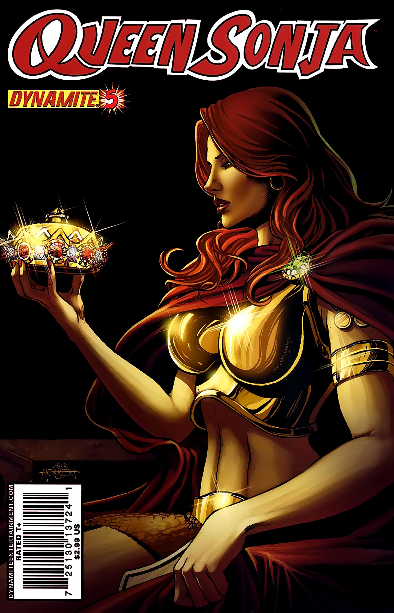 Read online Queen Sonja comic -  Issue #5 - 1