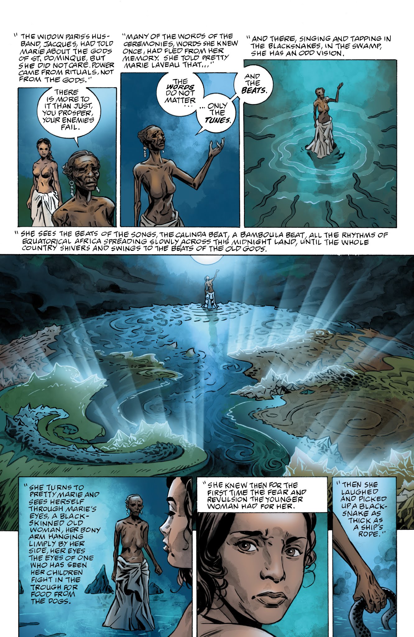 Read online American Gods: My Ainsel comic -  Issue #5 - 23