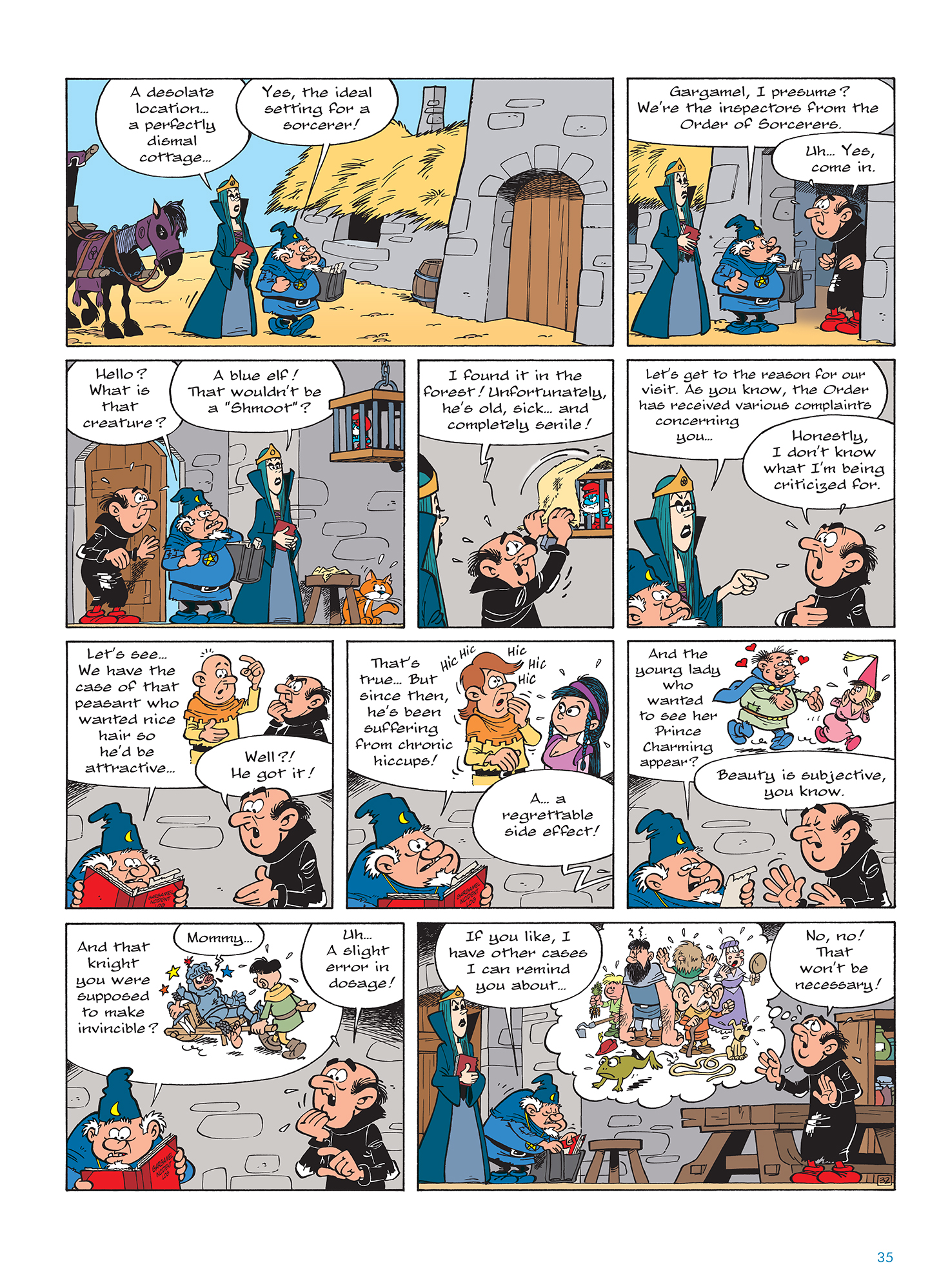 Read online The Smurfs Tales comic -  Issue # TPB 2 (Part 1) - 37