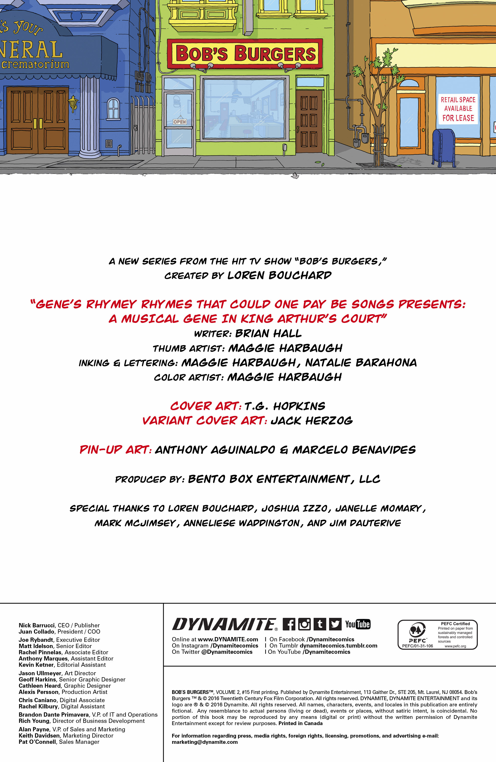 Read online Bob's Burgers (2015) comic -  Issue #15 - 2