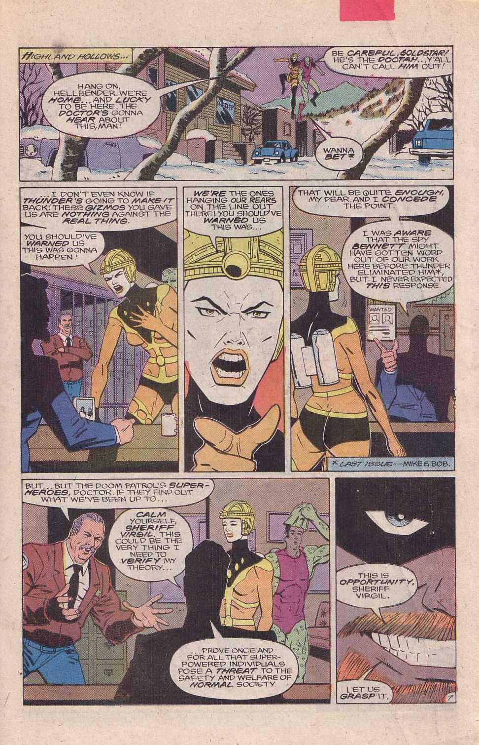 Read online Doom Patrol (1987) comic -  Issue #6 - 8