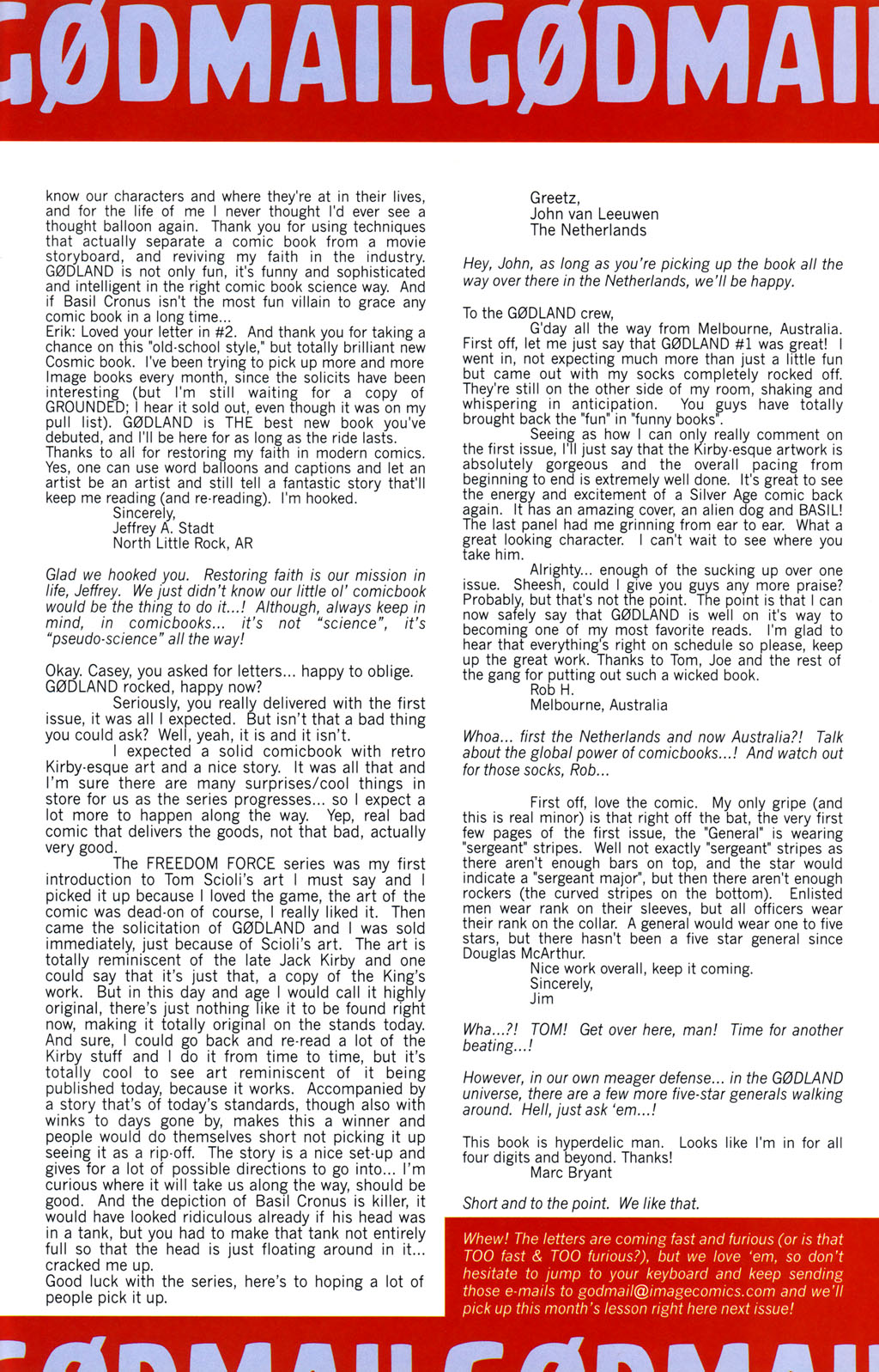 Read online Gødland comic -  Issue #4 - 27