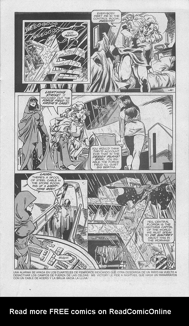 Read online Femforce comic -  Issue #98 - 21