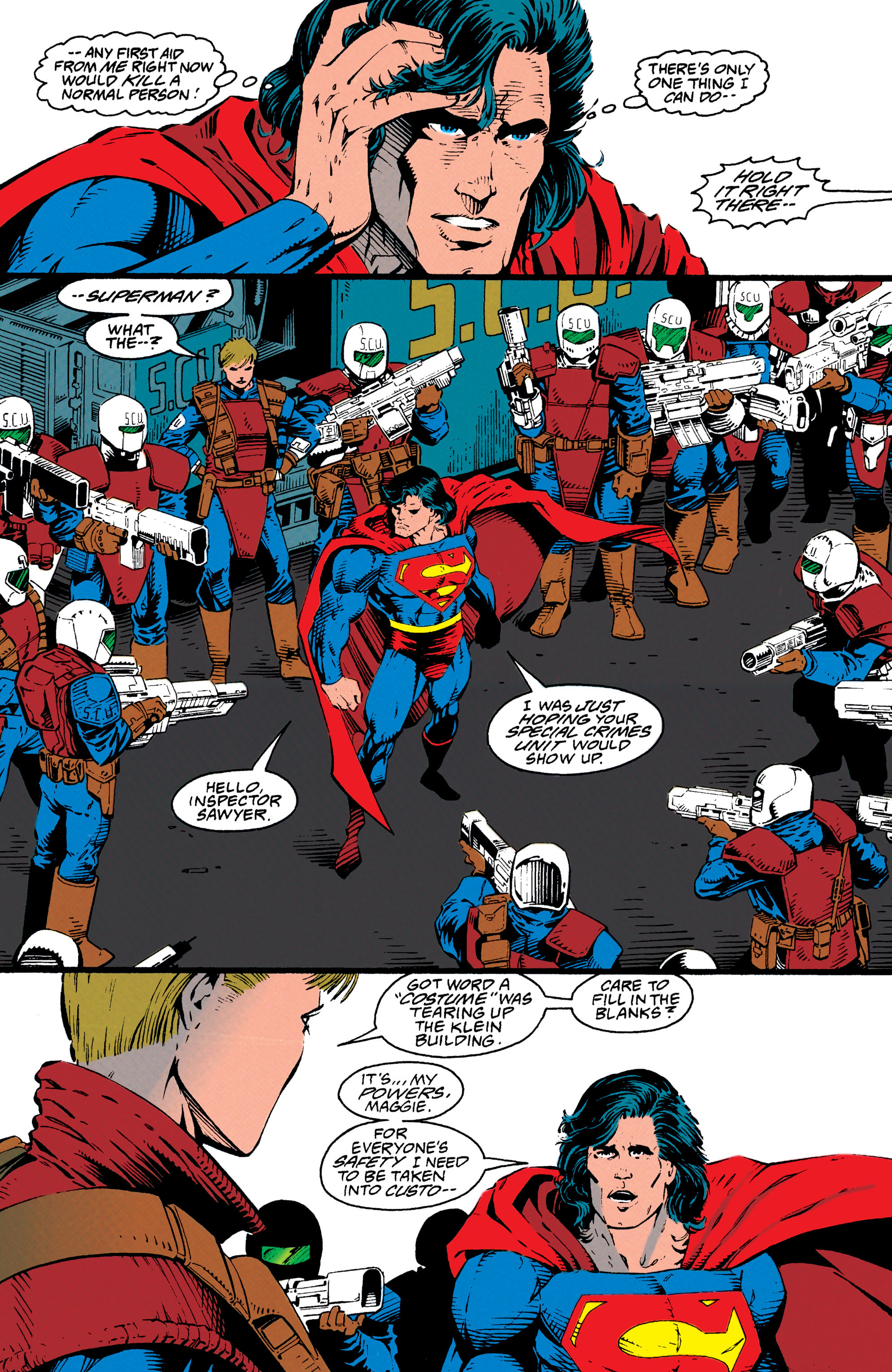 Read online Adventures of Superman (1987) comic -  Issue #511 - 7