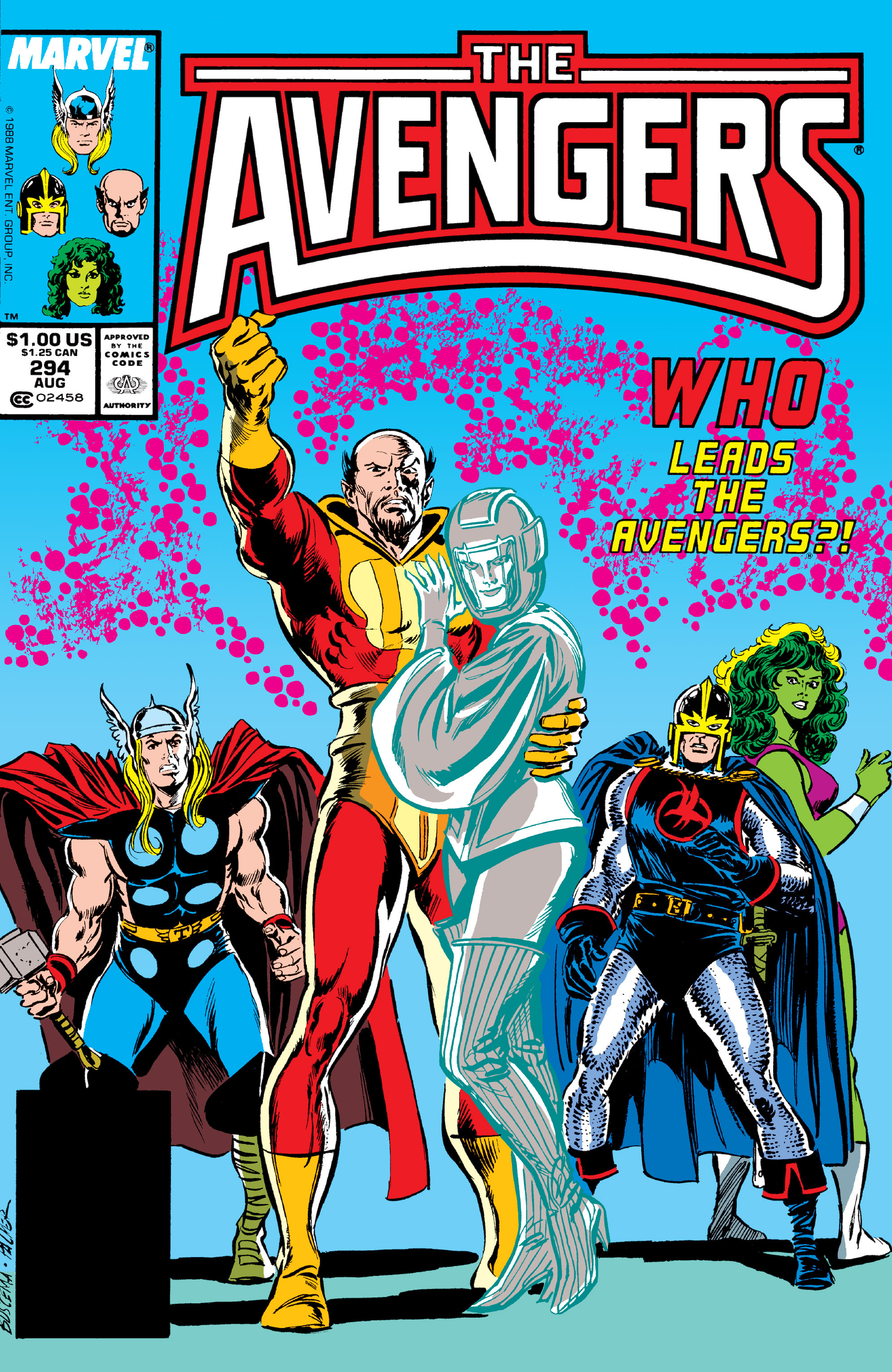 Read online The Avengers (1963) comic -  Issue #294 - 1