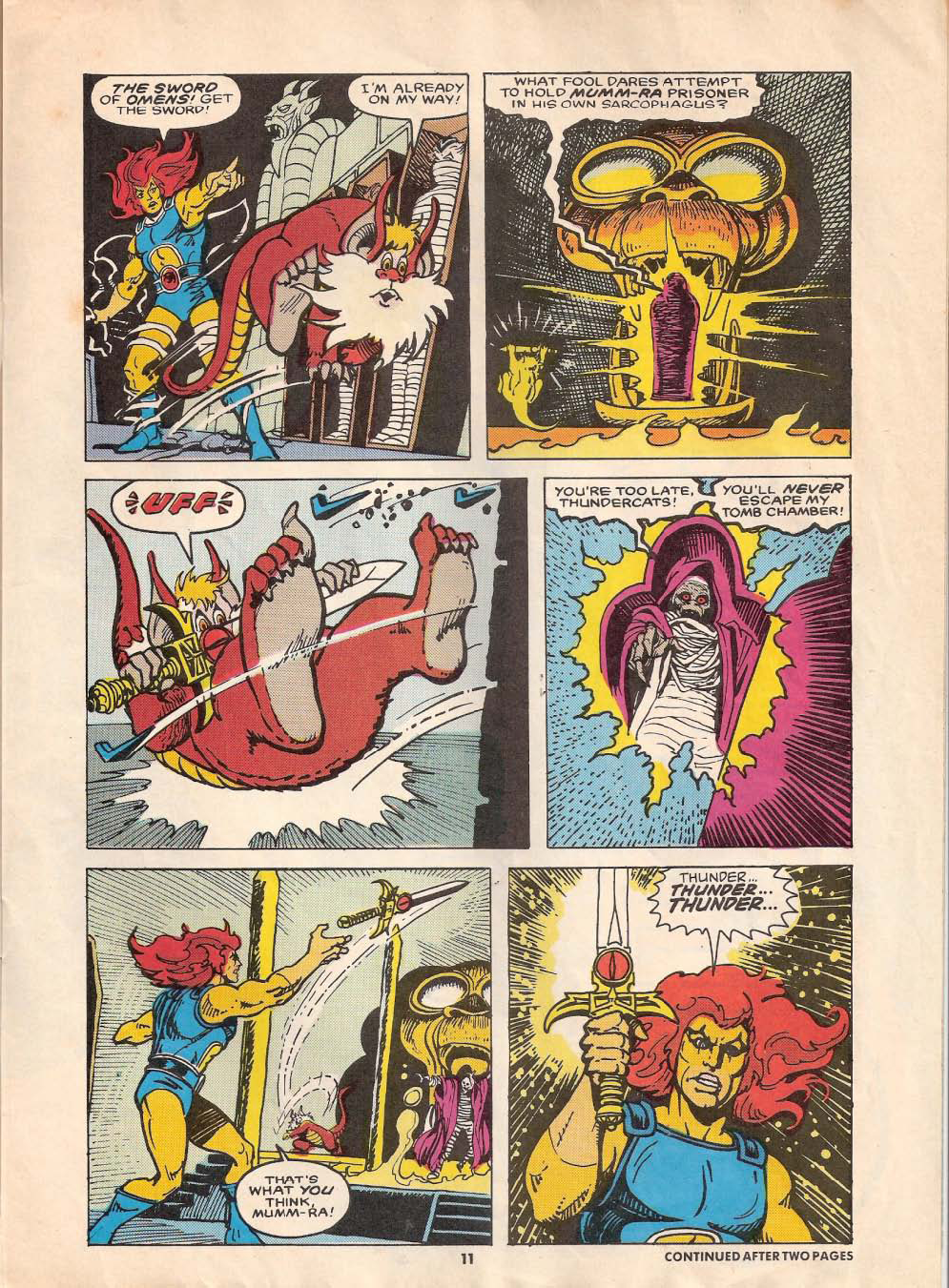 Read online ThunderCats (1987) comic -  Issue #26 - 10