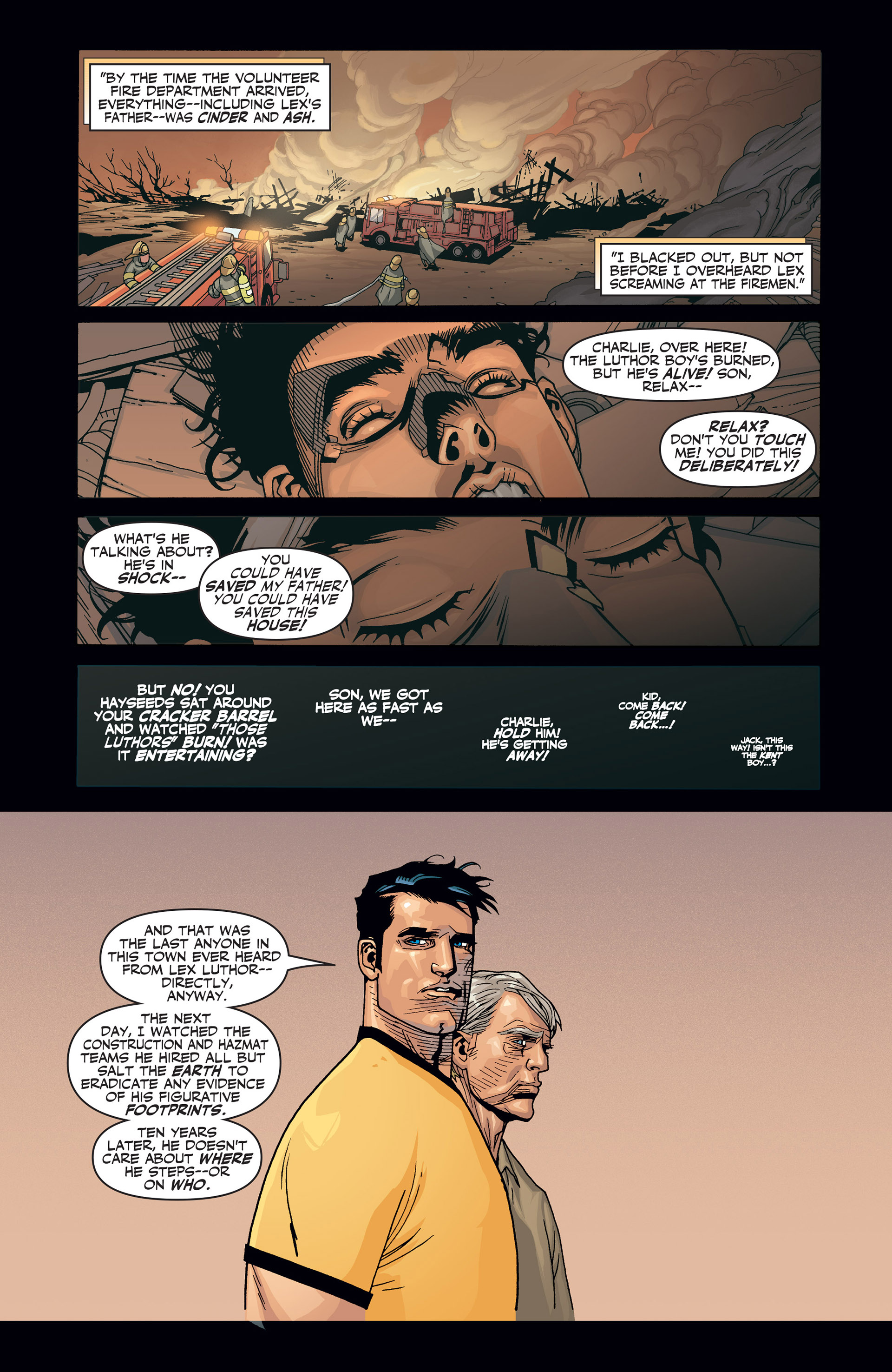 Read online Superman: Birthright (2003) comic -  Issue #8 - 21
