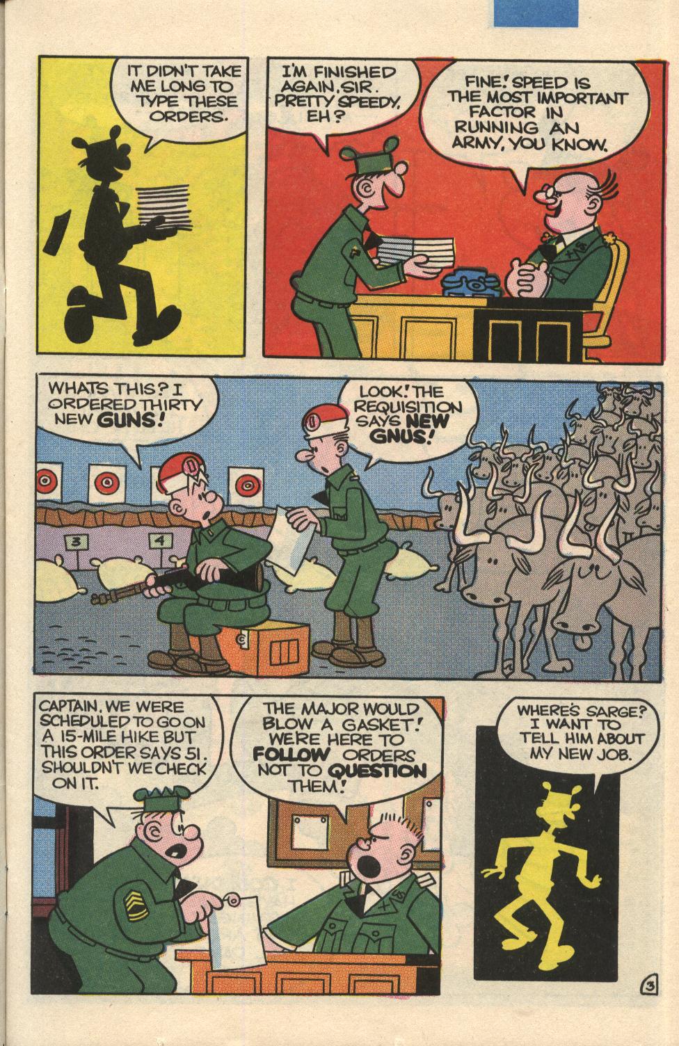 Read online Beetle Bailey comic -  Issue #1 - 5